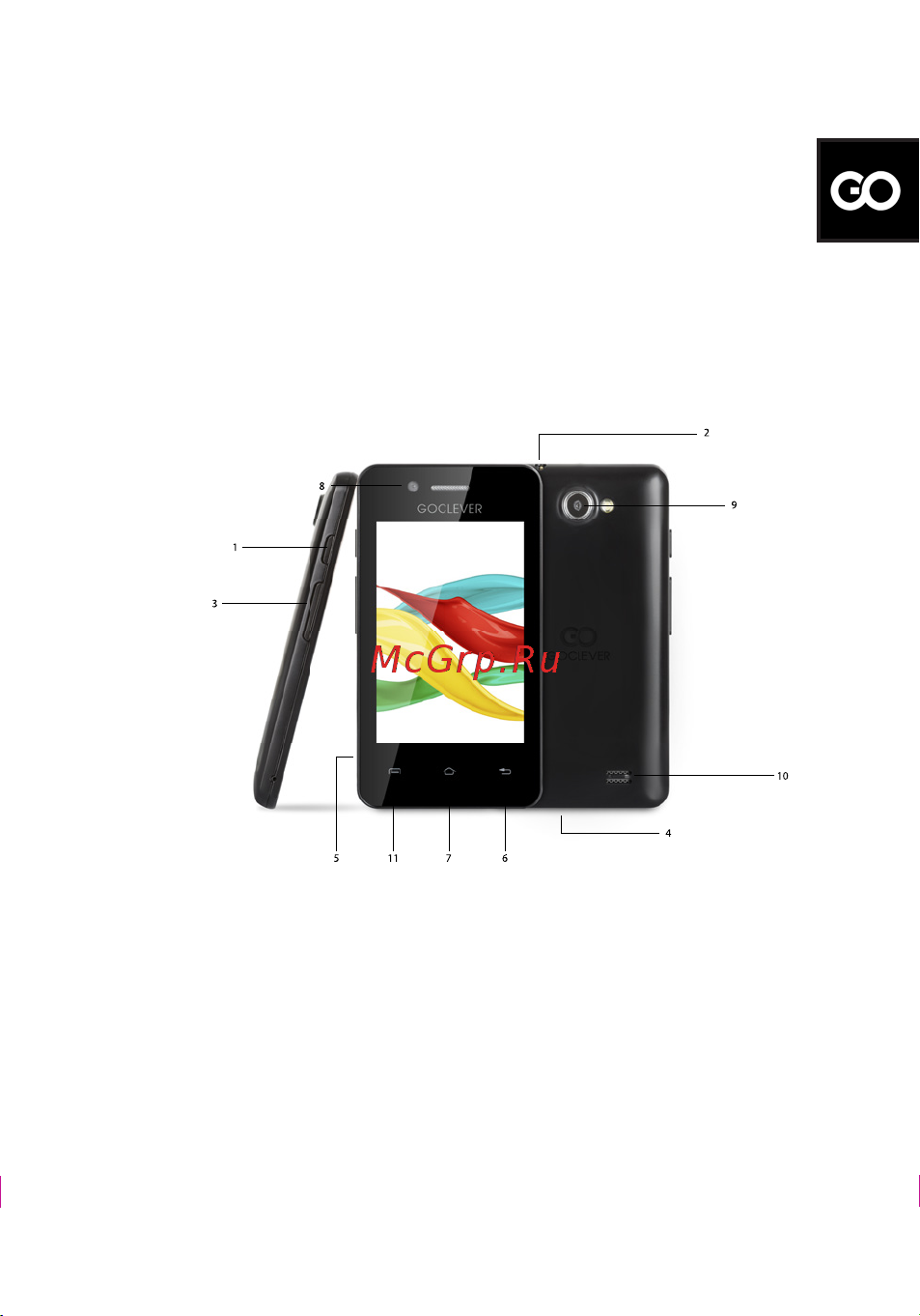 Goclever QUANTUM 350 COLOUR CONCEPT [99/132] Quick start guide srb