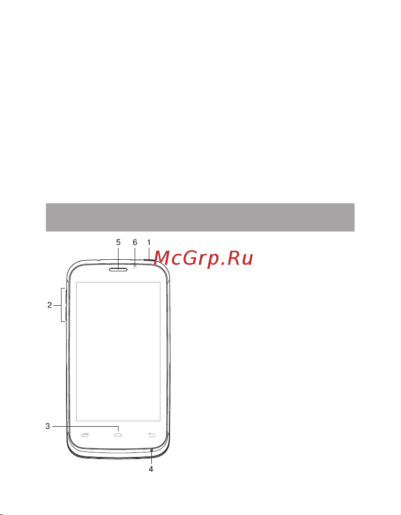 Texet X-basic (TM-4072) [10/58] Внешний вид смартфона