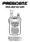 PRESIDENT ELECTRONICS PRESIDENT PM 2010 WP Руководство по эксплуатации