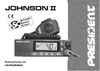 PRESIDENT ELECTRONICS PRESIDENT JOHNSON II ASC Руководство по эксплуатации