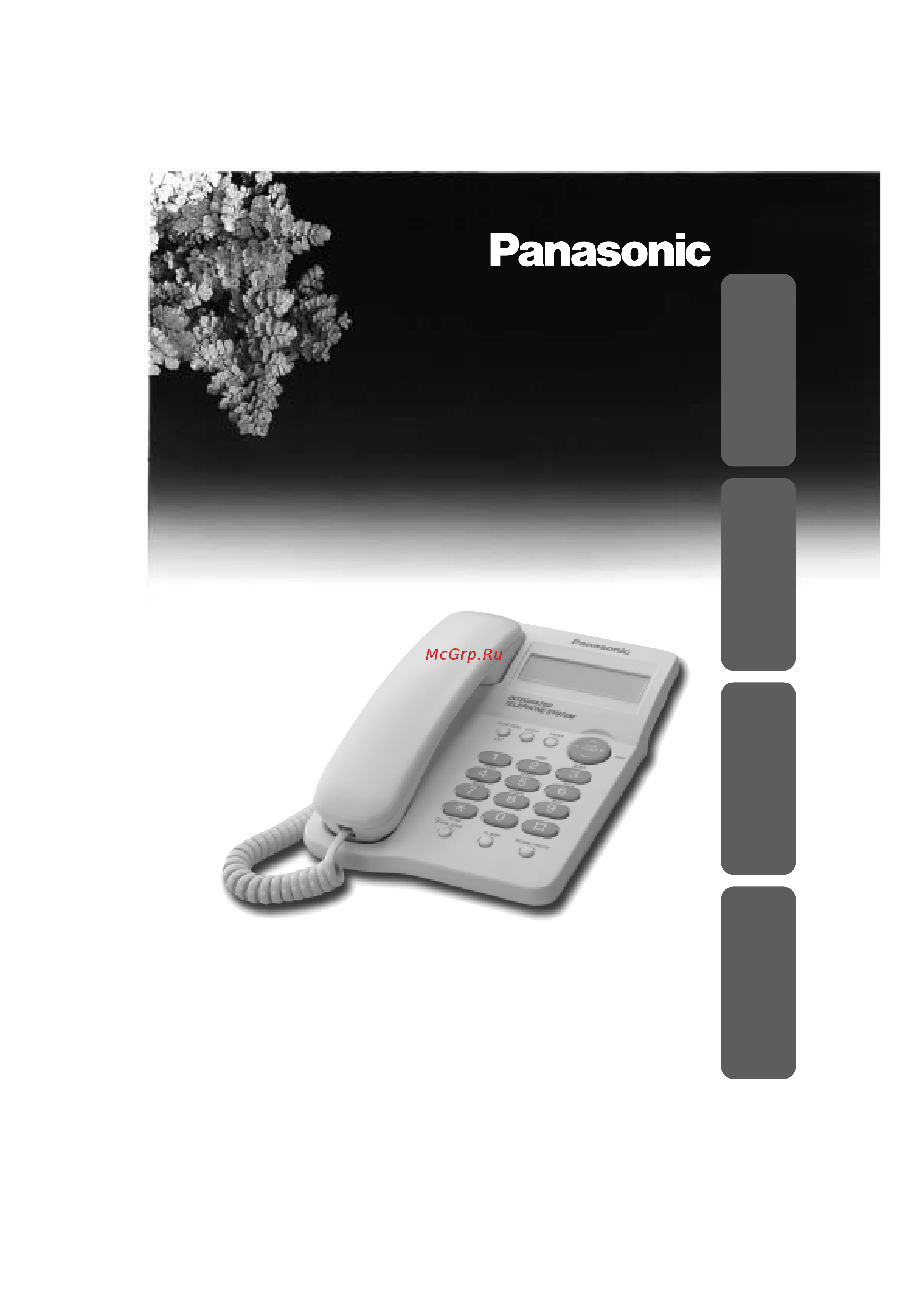 Panasonic KX-TSC10 Руководство по эксплуатации онлайн
