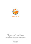 SONY-ERICSSON SONY Xperia Active Руководство по эксплуатации