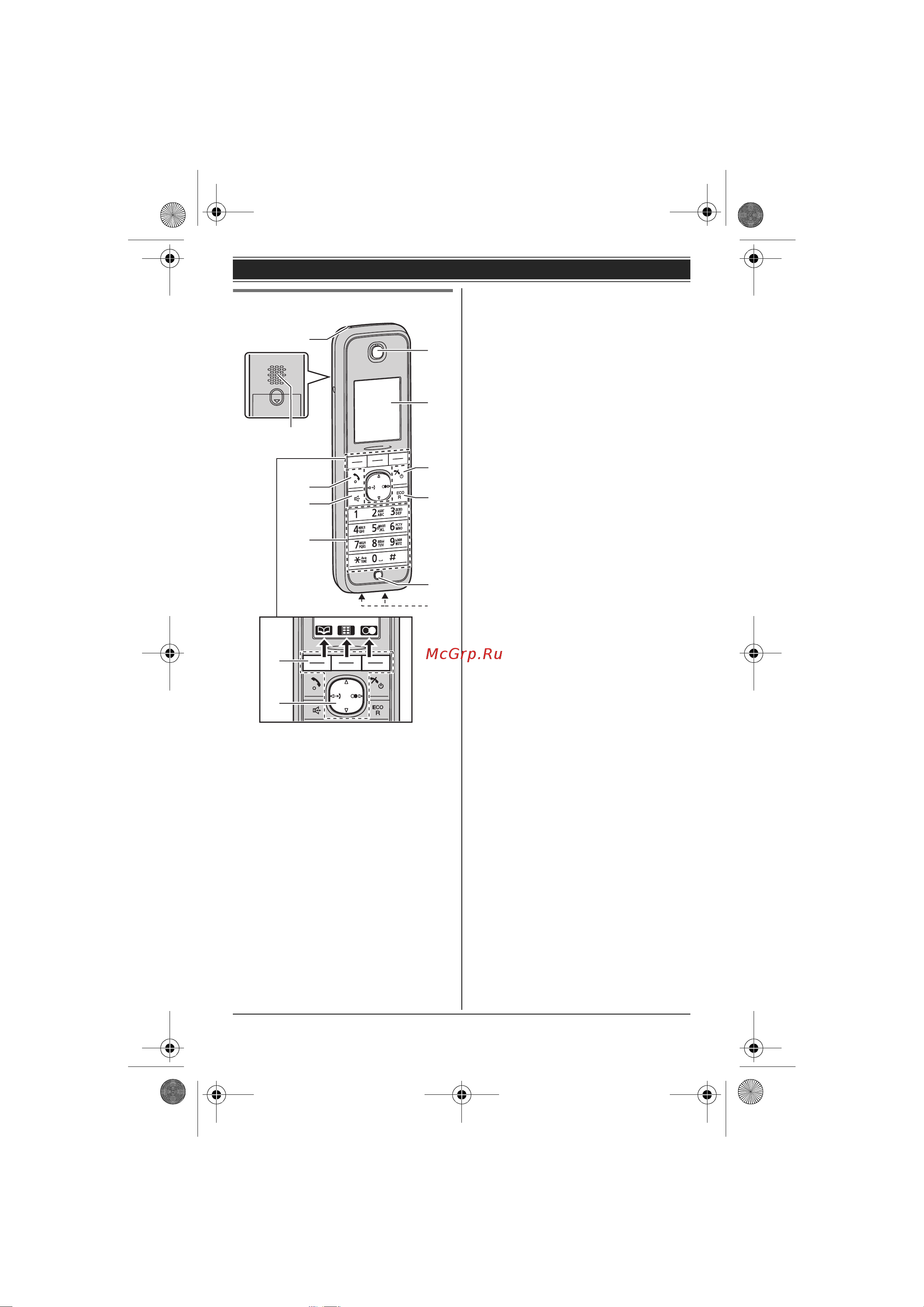 Panasonic KX-TG8612 [12/84] Трубка