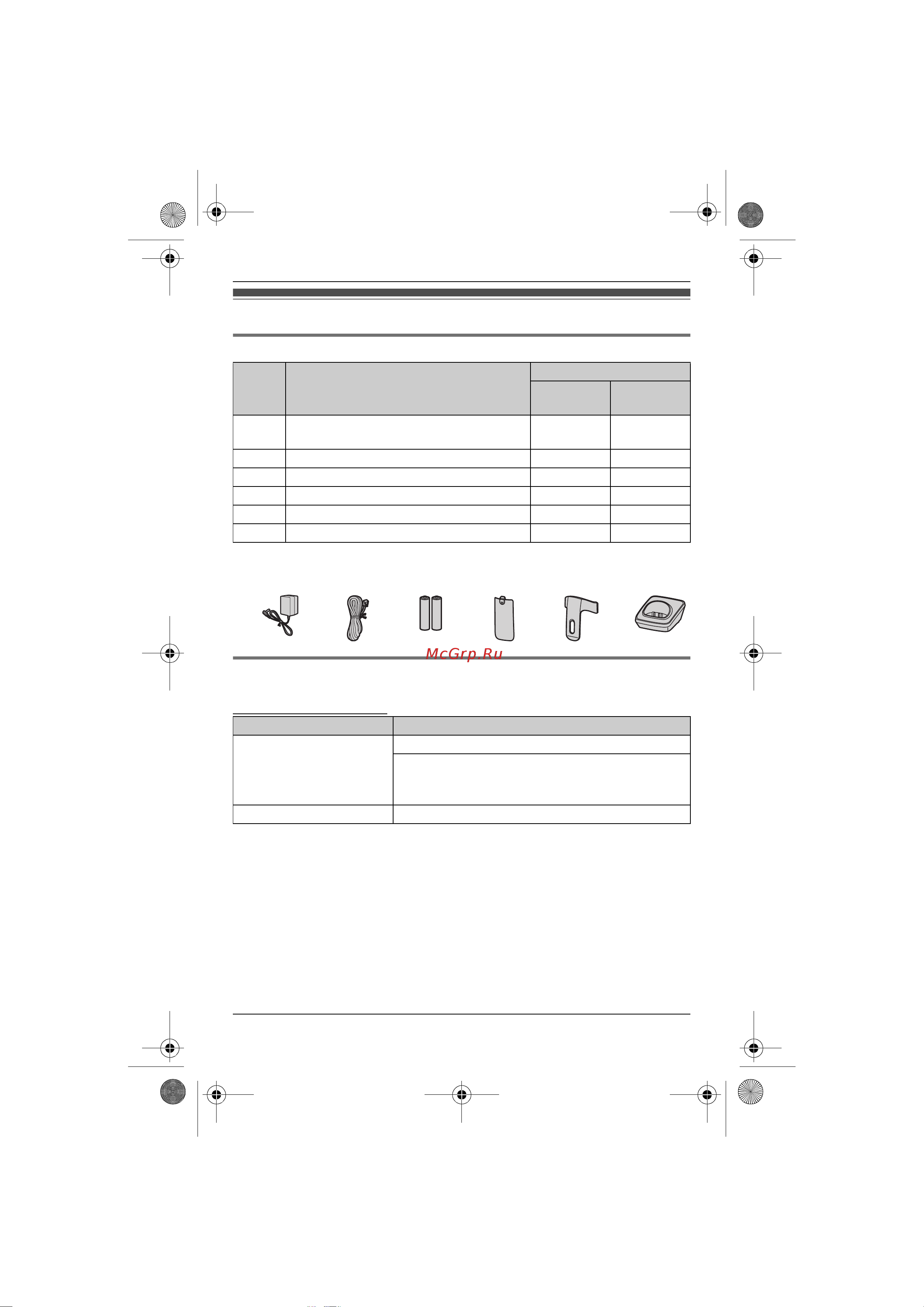 Panasonic KX-TG8612 [4/84] Èíôî²ìàöèø îá àêñåññóà²àõ