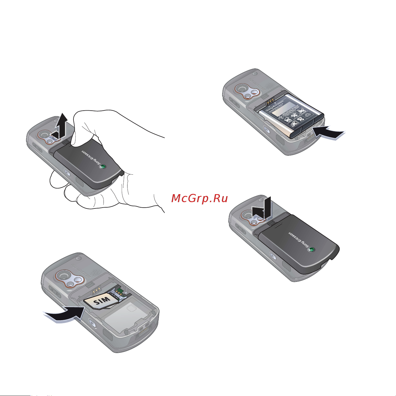 SONY-ERICSSON Sony Ericsson W900i [4/55] Начало работы