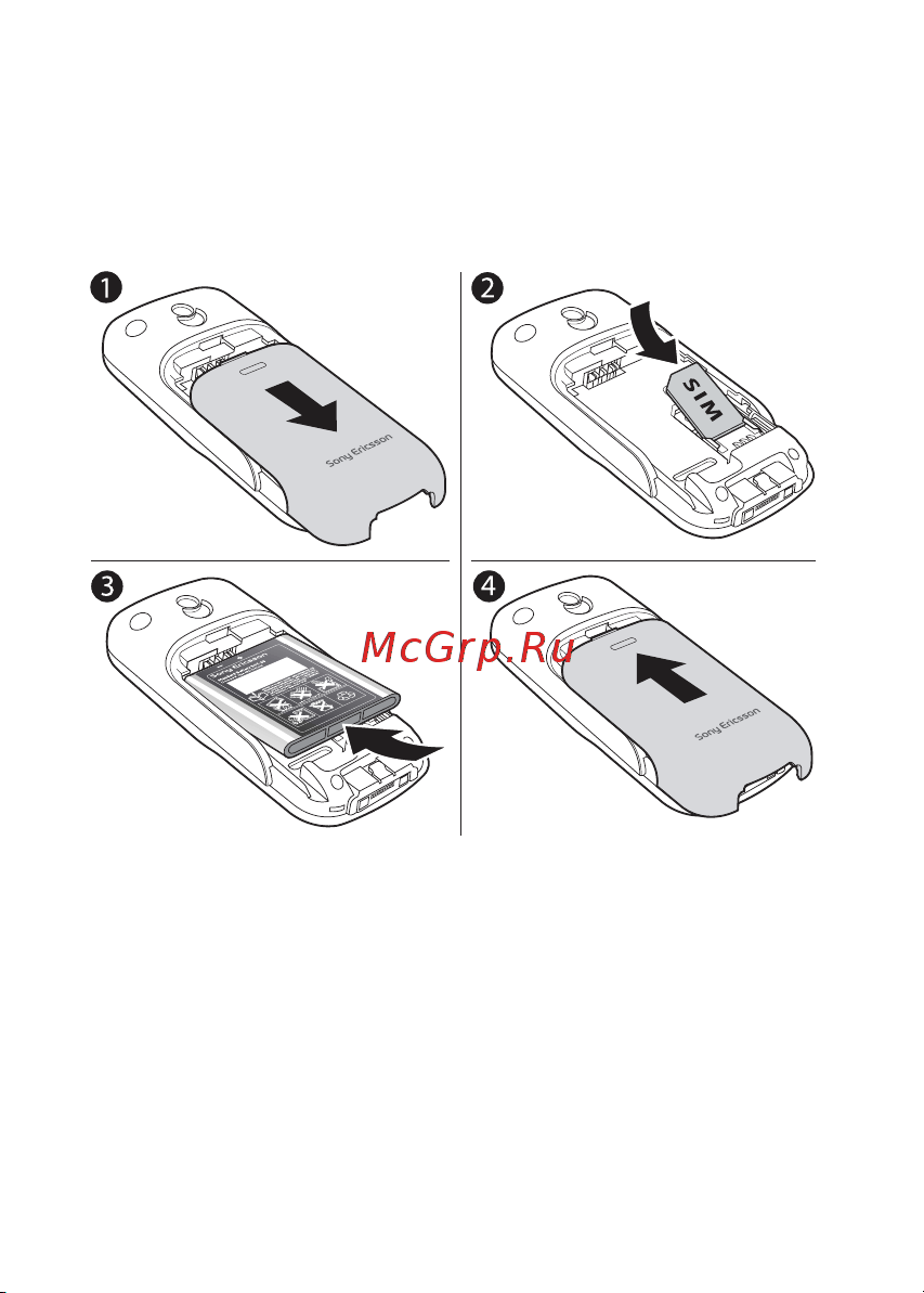 SONY-ERICSSON Sony Ericsson J100i [9/81] Сборка телефона