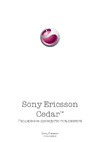 SONY-ERICSSON Sony Ericsson Cedar Руководство по эксплуатации