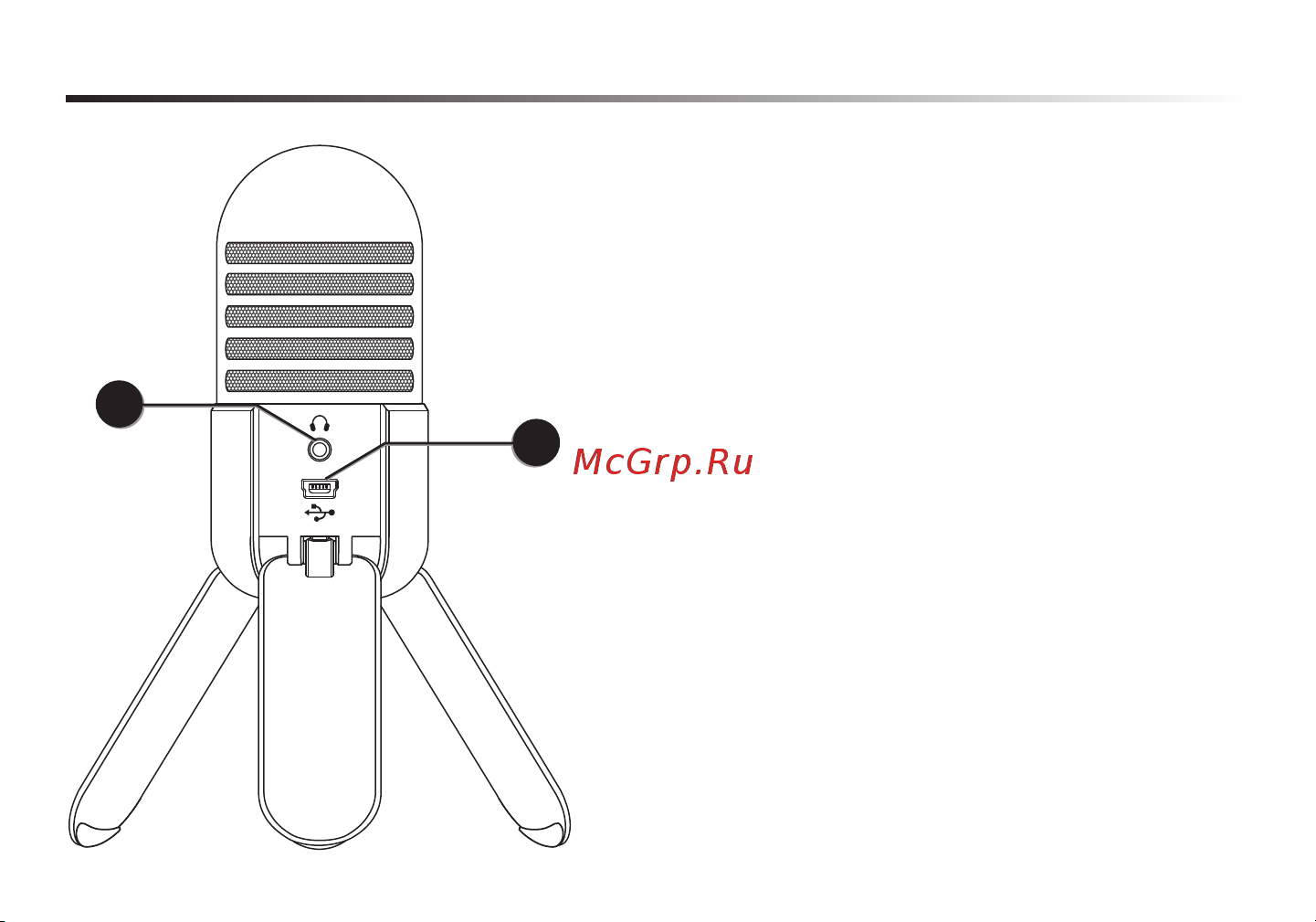 Samson Meteor Mic [9/24] Meteor mic layout