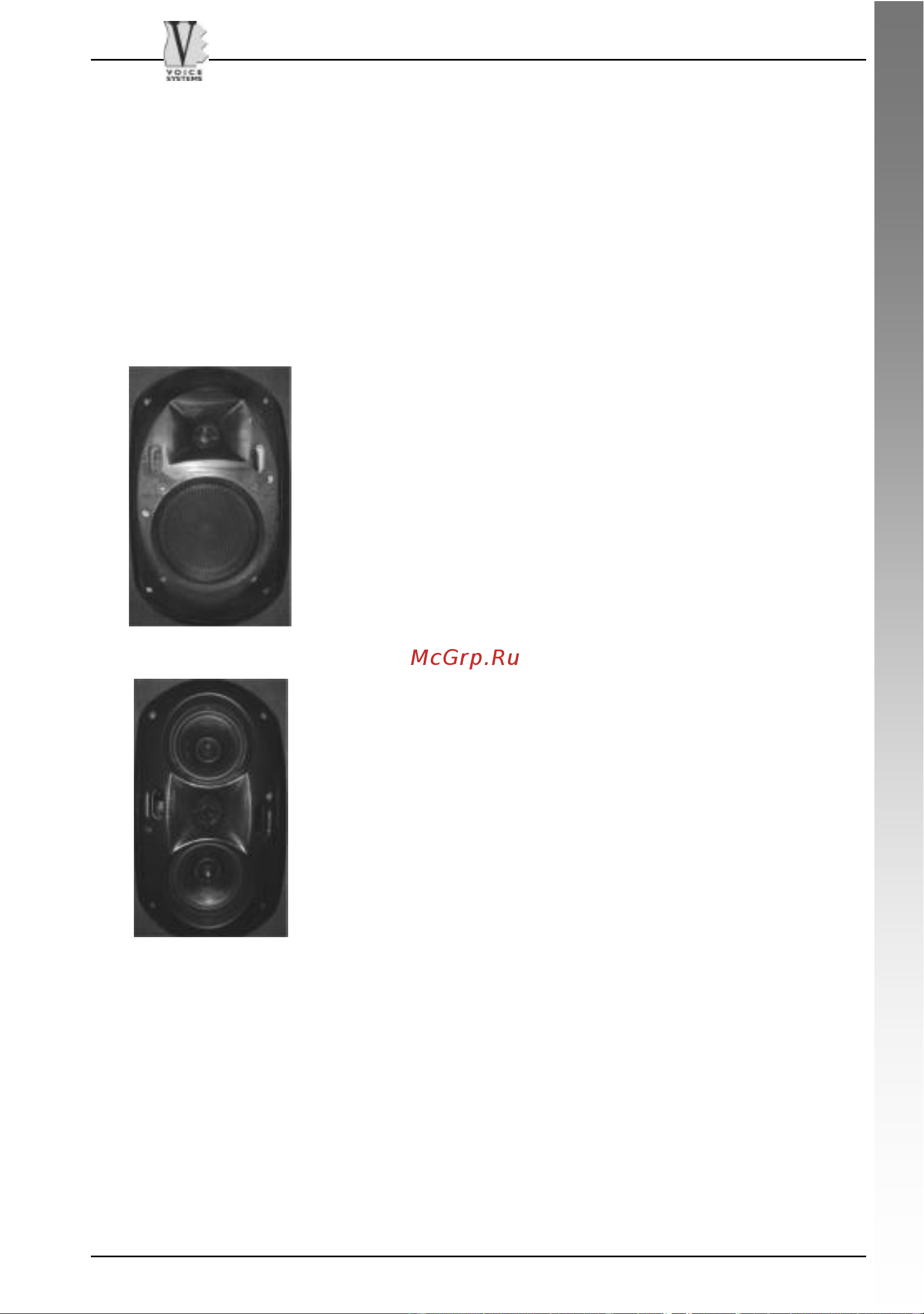 VOICE SYSTEMS BEE-Theatre [15/44] Bee series compact professional speaker system