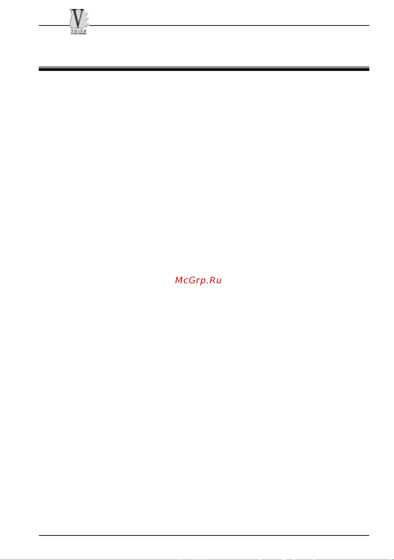 VOICE SYSTEMS BEE-T.Five [16/44] User manual information
