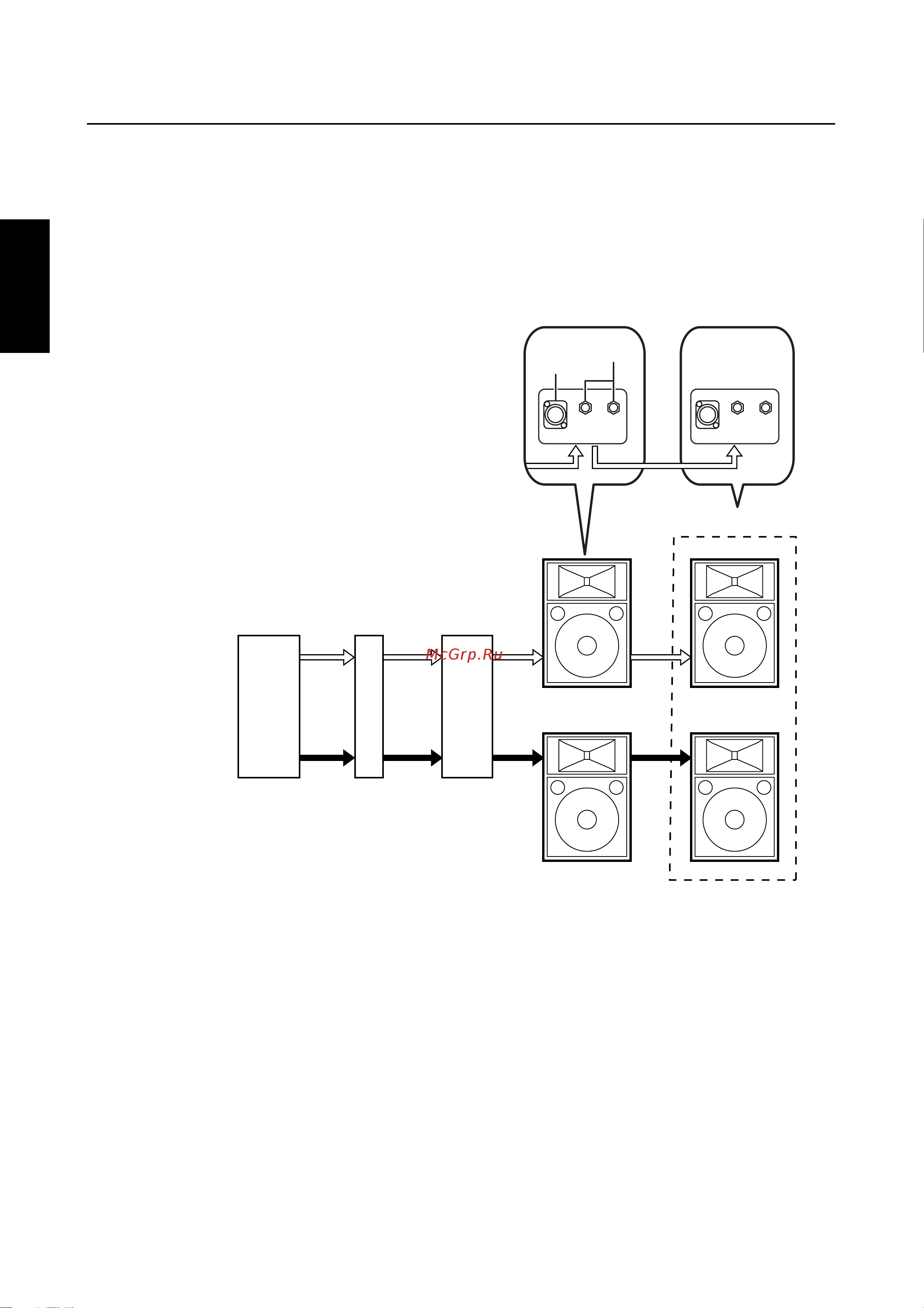 Yamaha R118W [4/9] Connection examples