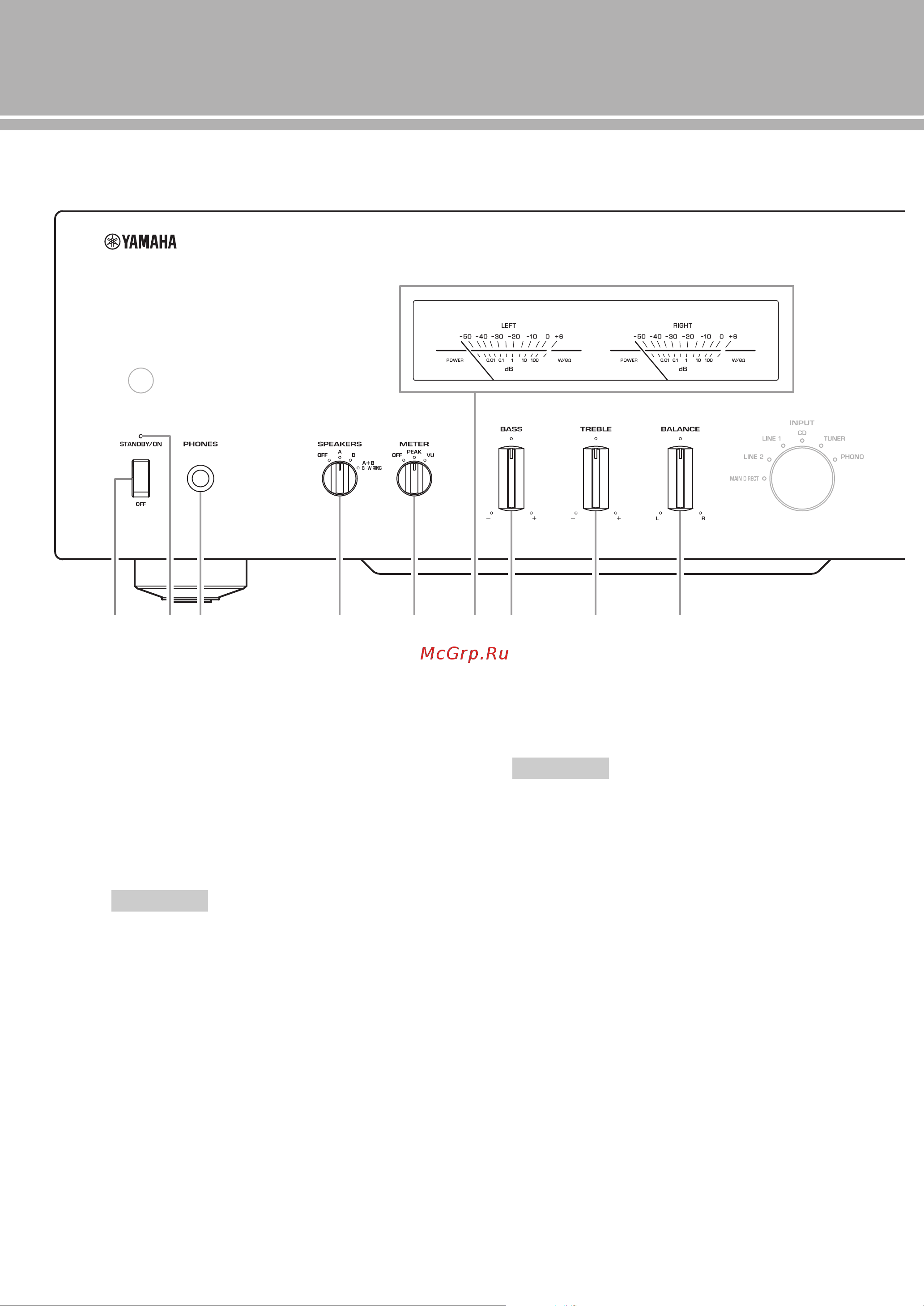 Yamaha A-S1100 [34/228] Panneau avant pages 6 à 9