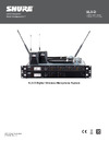Shure ULXD1 K51 606 - 670 MHz Bodypack Transmitter Руководство по эксплуатации
