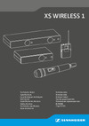 Sennheiser XSW 1-825 DUAL-A Руководство по эксплуатации