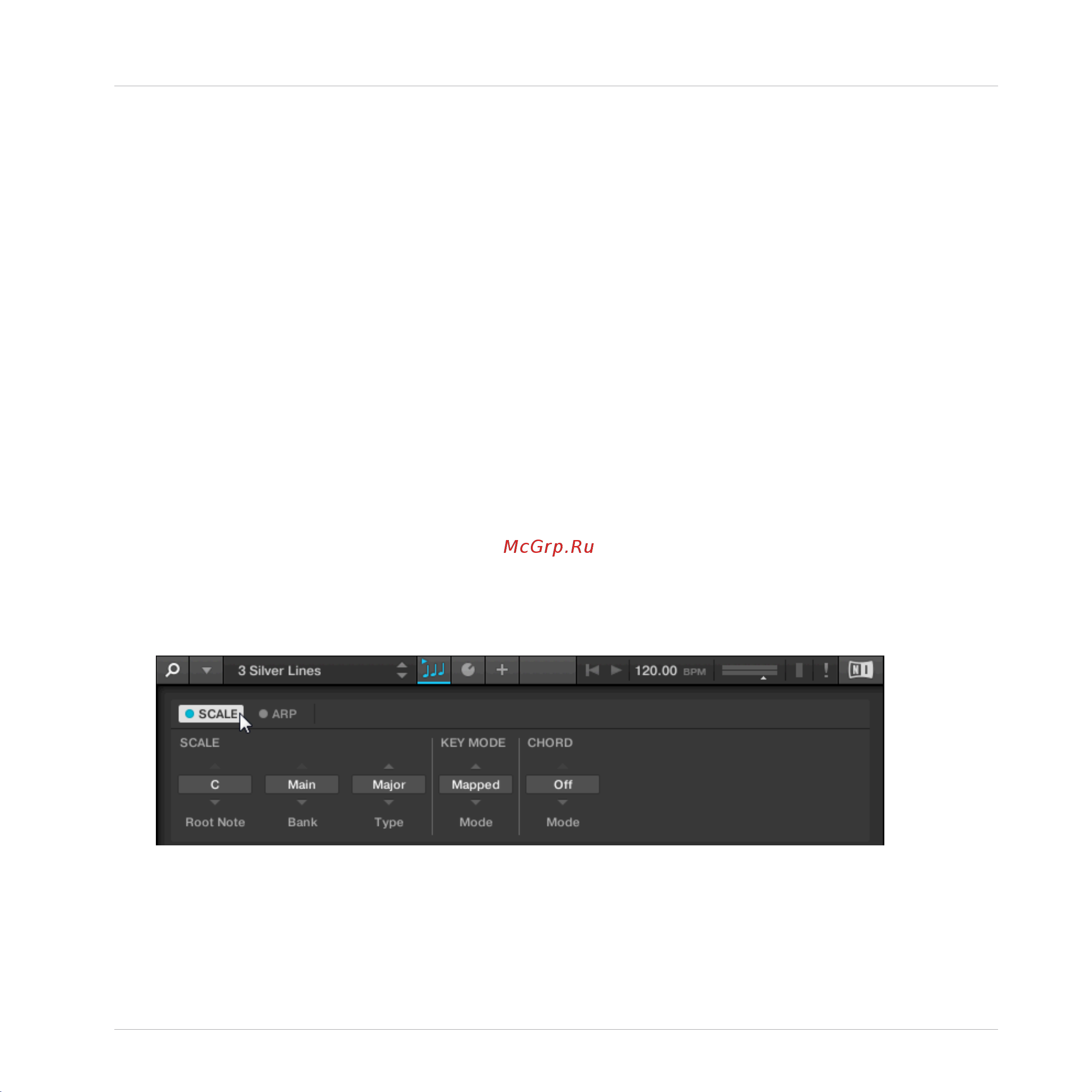 Native Instruments Komplete Kontrol A61 [109/183] Editing scales and chords