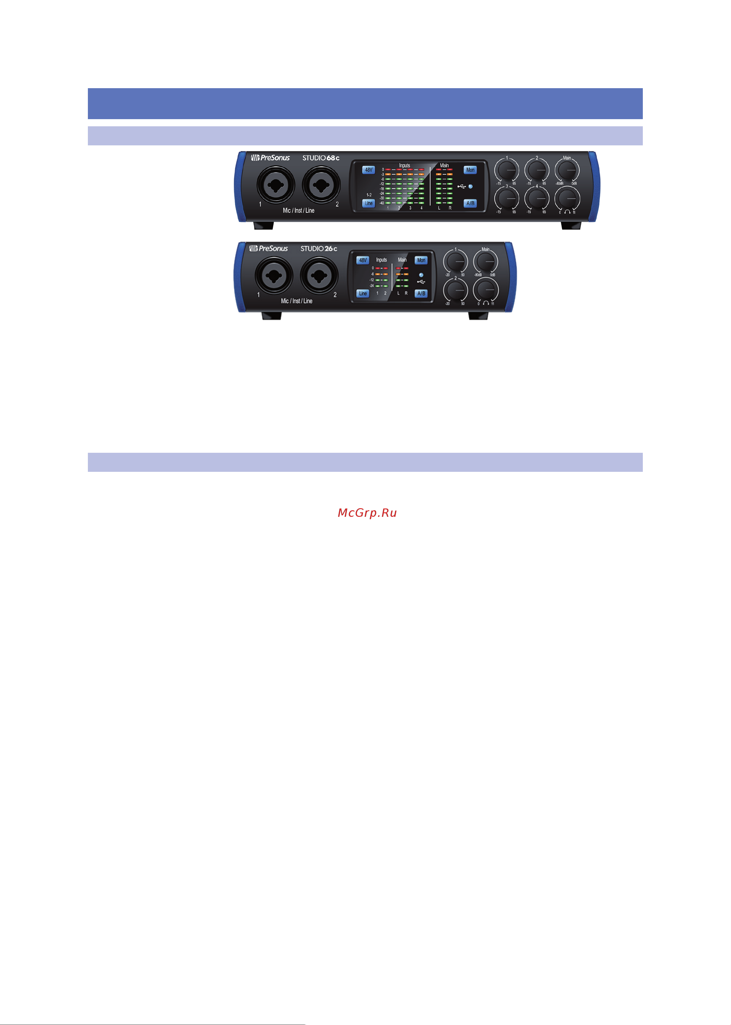 PRESONUS STUDIO 26C [3/32] Обзор вступление