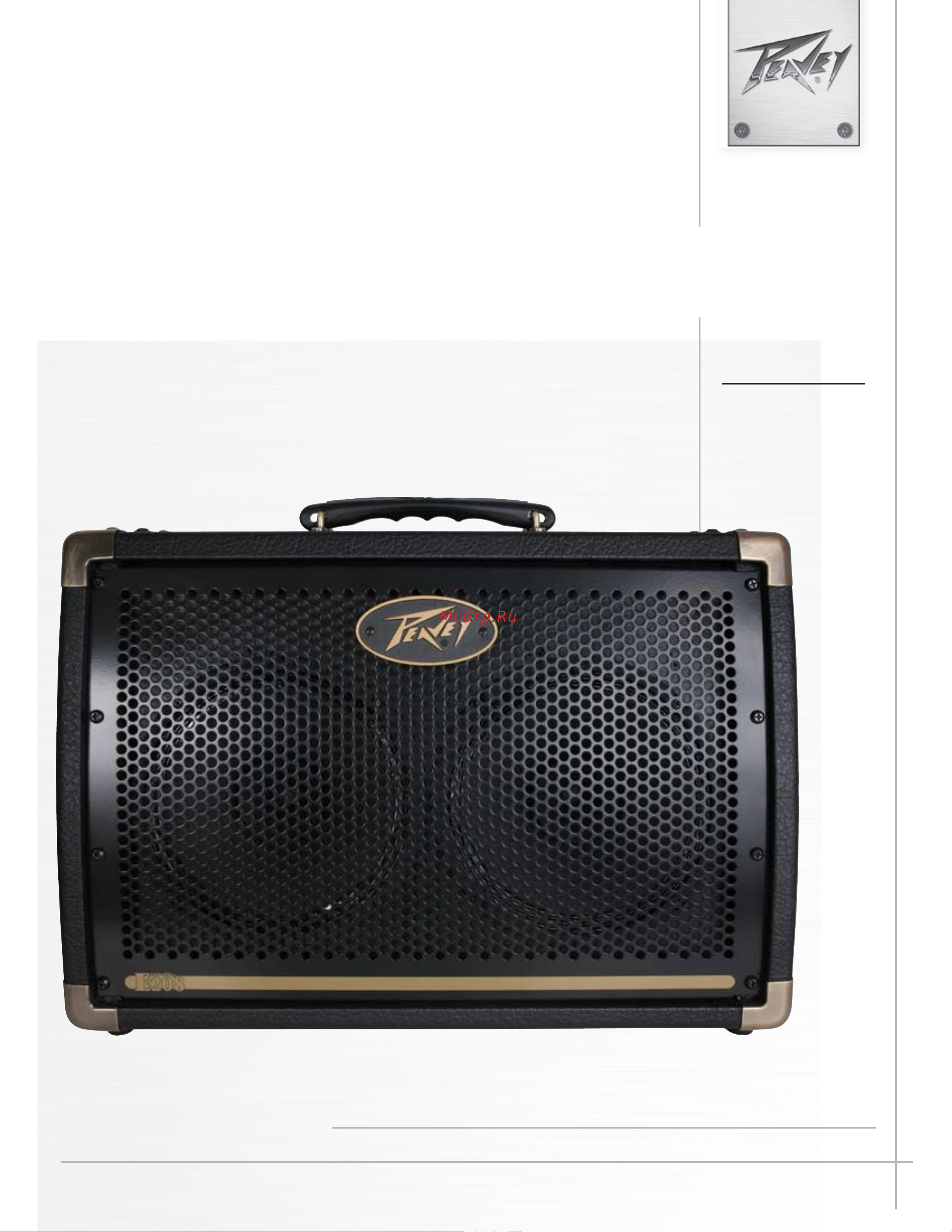 Peavey Ecoustic E208 Руководство по эксплуатации онлайн