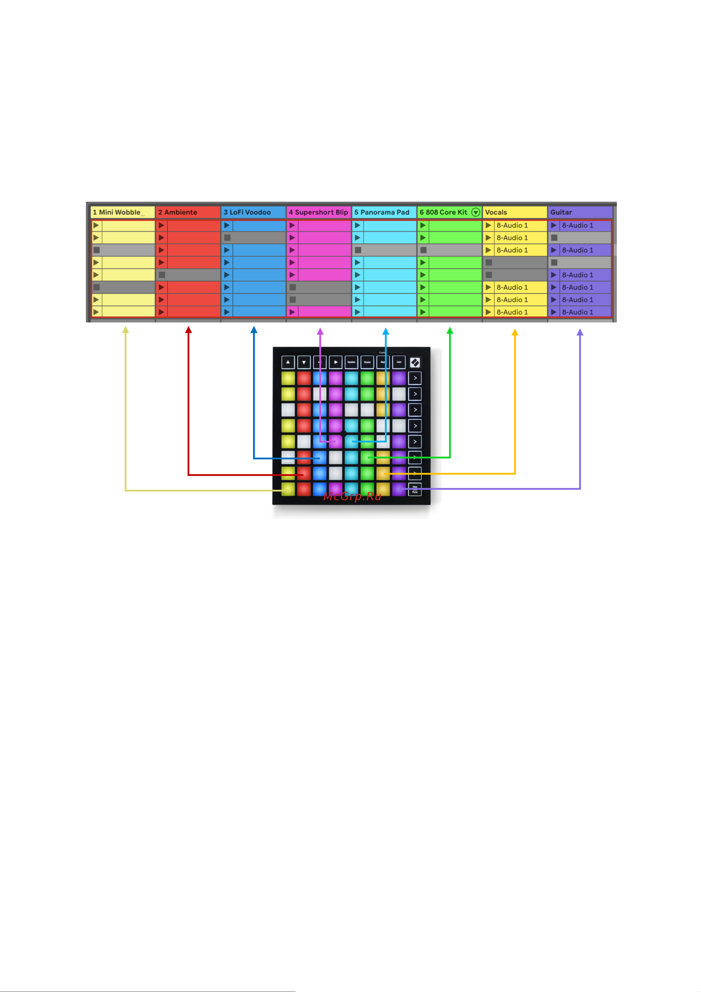 Novation Launchpad Mini MK3 Руководство по эксплуатации онлайн [11/22] 758058