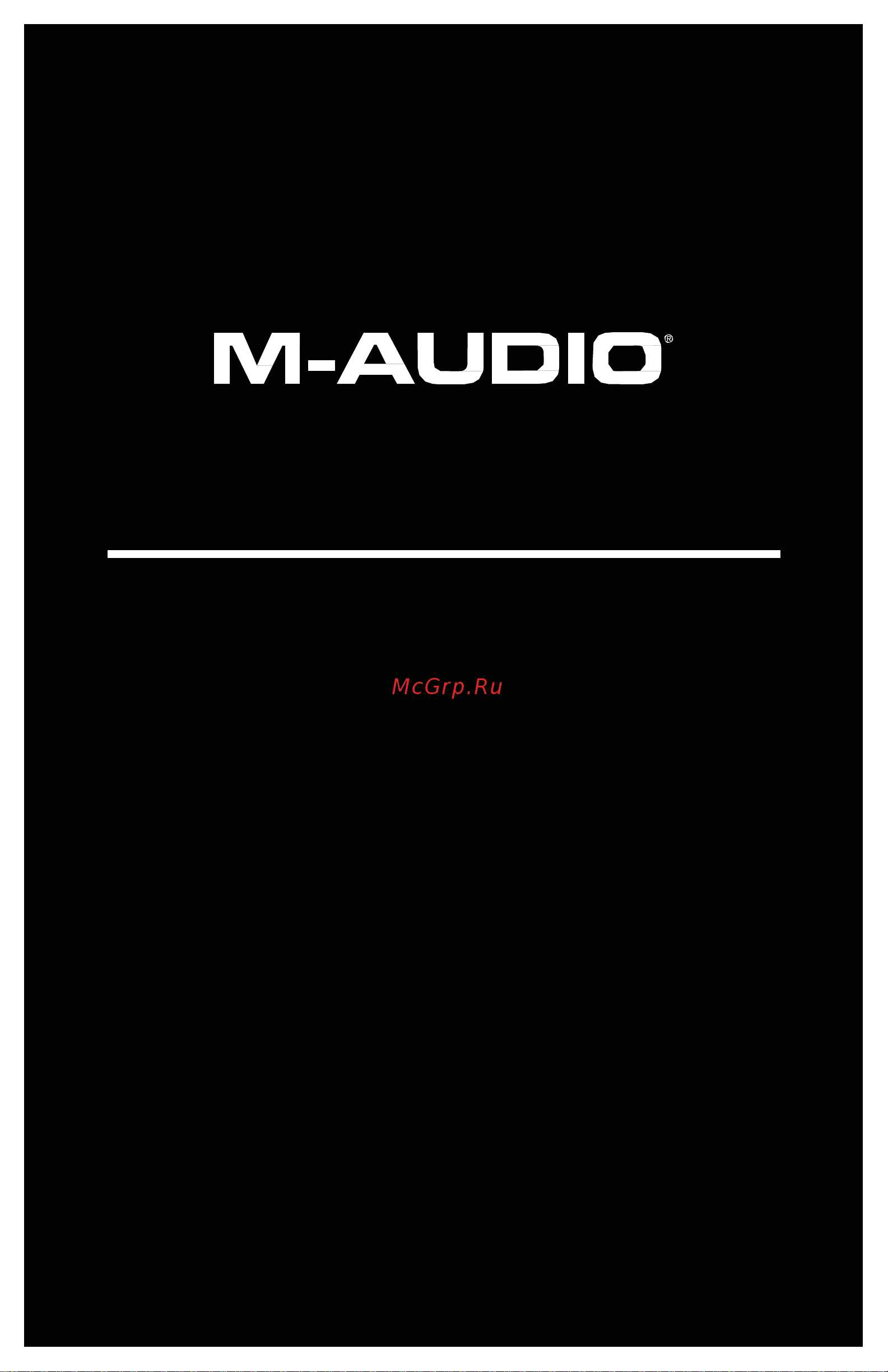 M-Audio M-TRACK 2X2M Руководство по эксплуатации онлайн