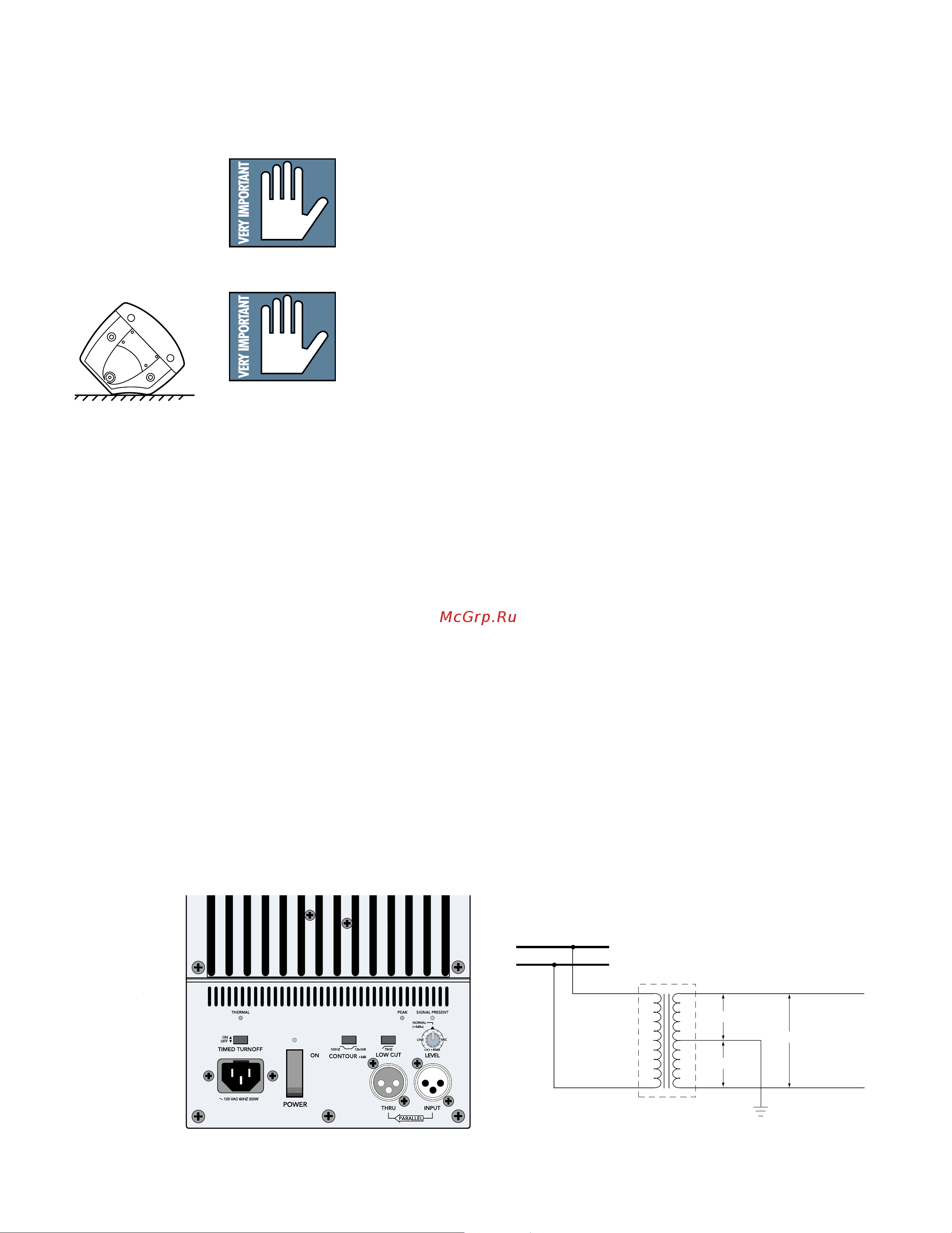 Mackie SRM450v3 [12/20] Ac power considerations