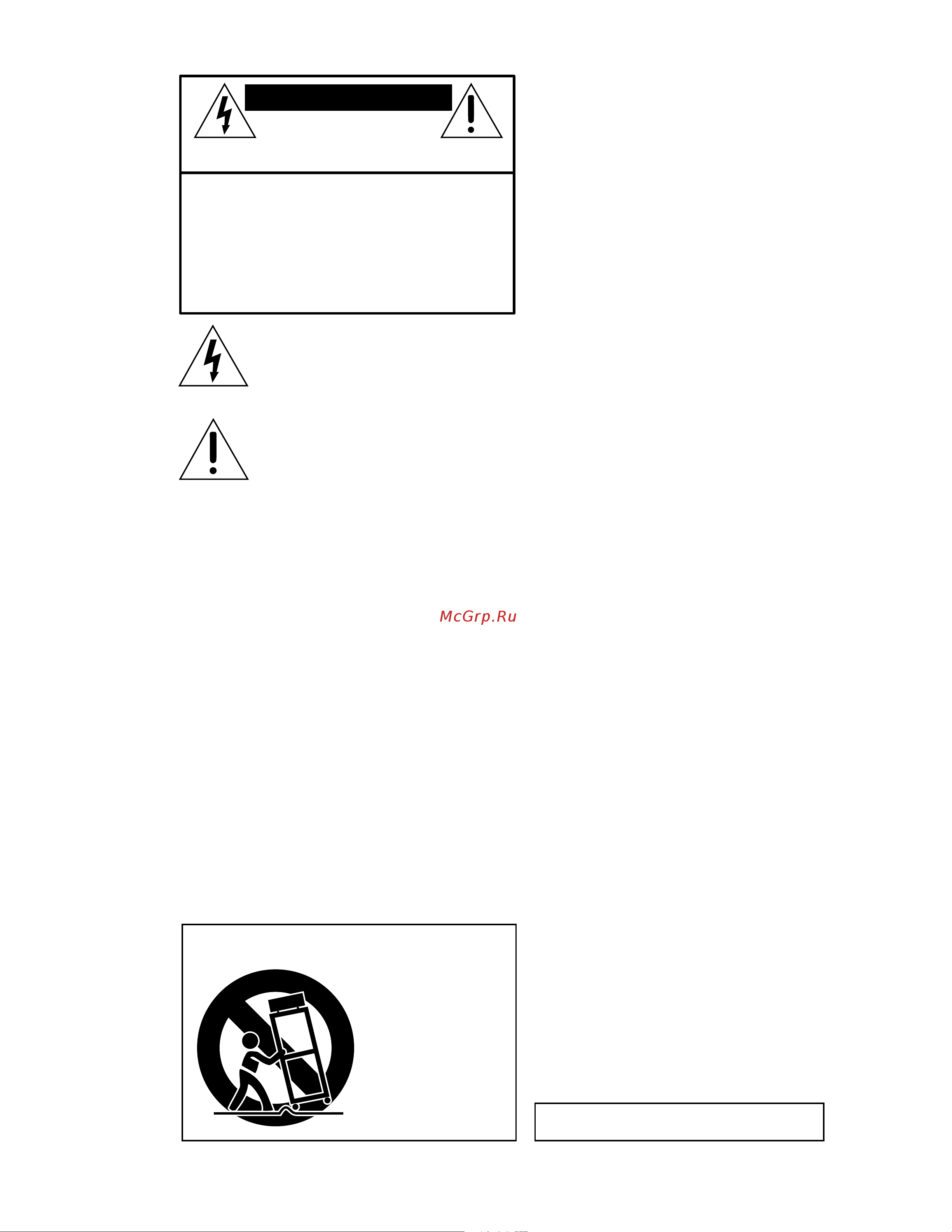 Mackie SRM450v3 [2/20] Caution avis