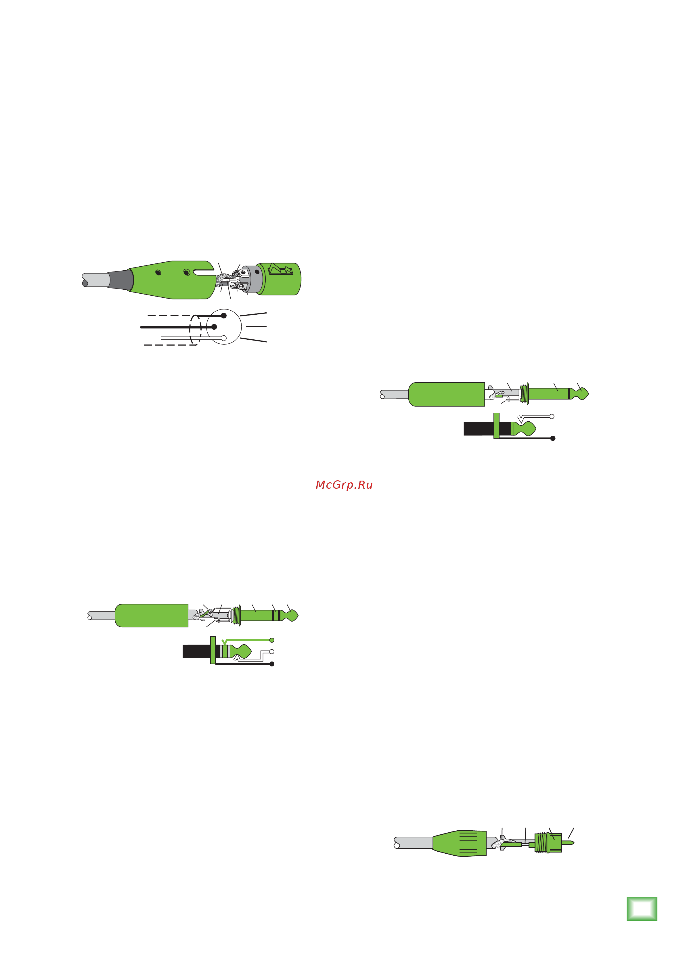Mackie 2404VLZ4 [29/40] Balanced 1 4 trs connector
