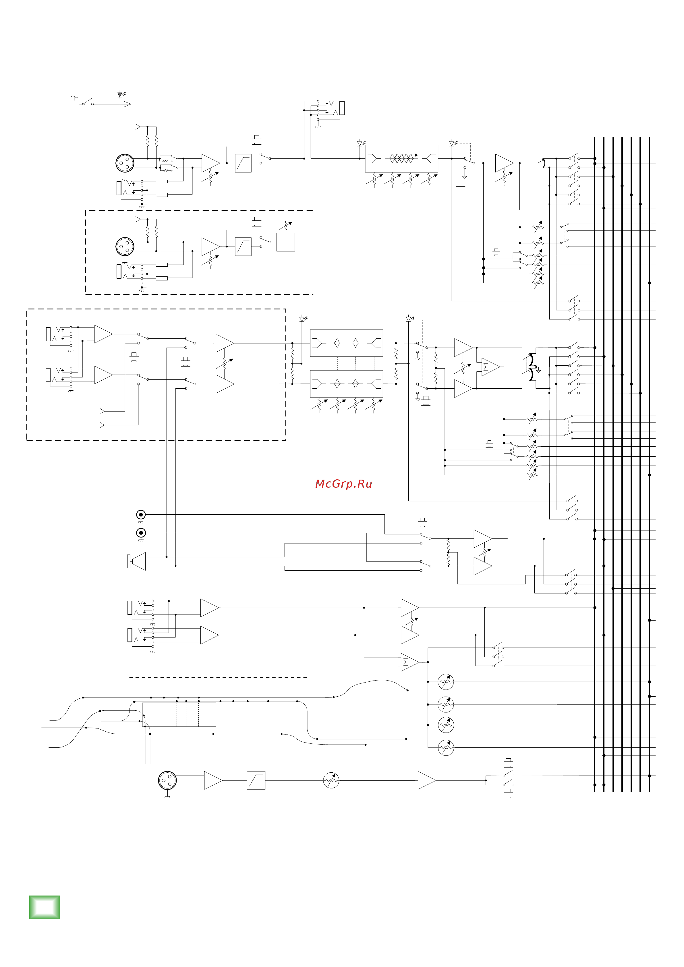 Mackie 2404VLZ4 [32/40] Block diagram