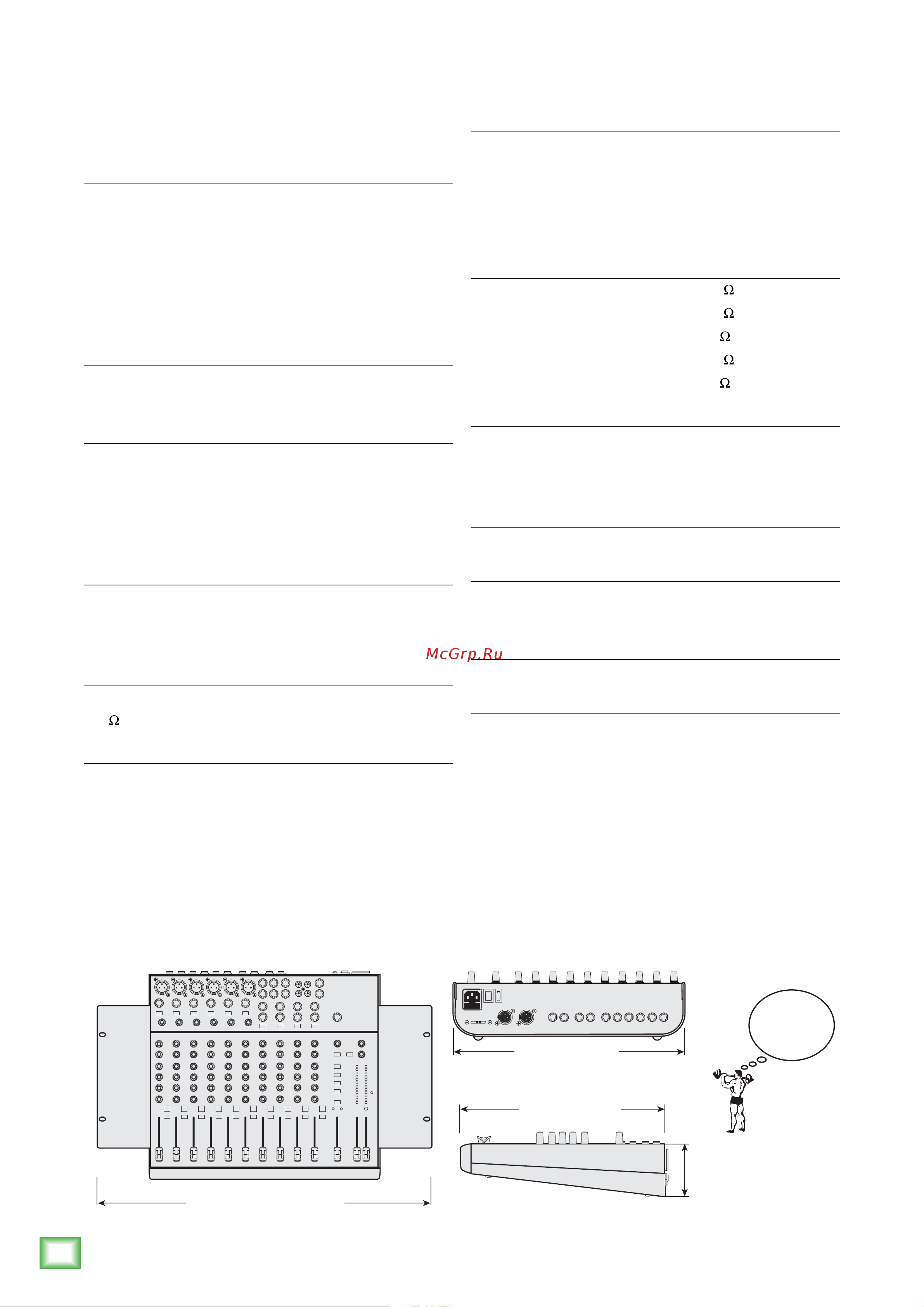Mackie 1402VLZ4 [24/28] Appendix c technical information