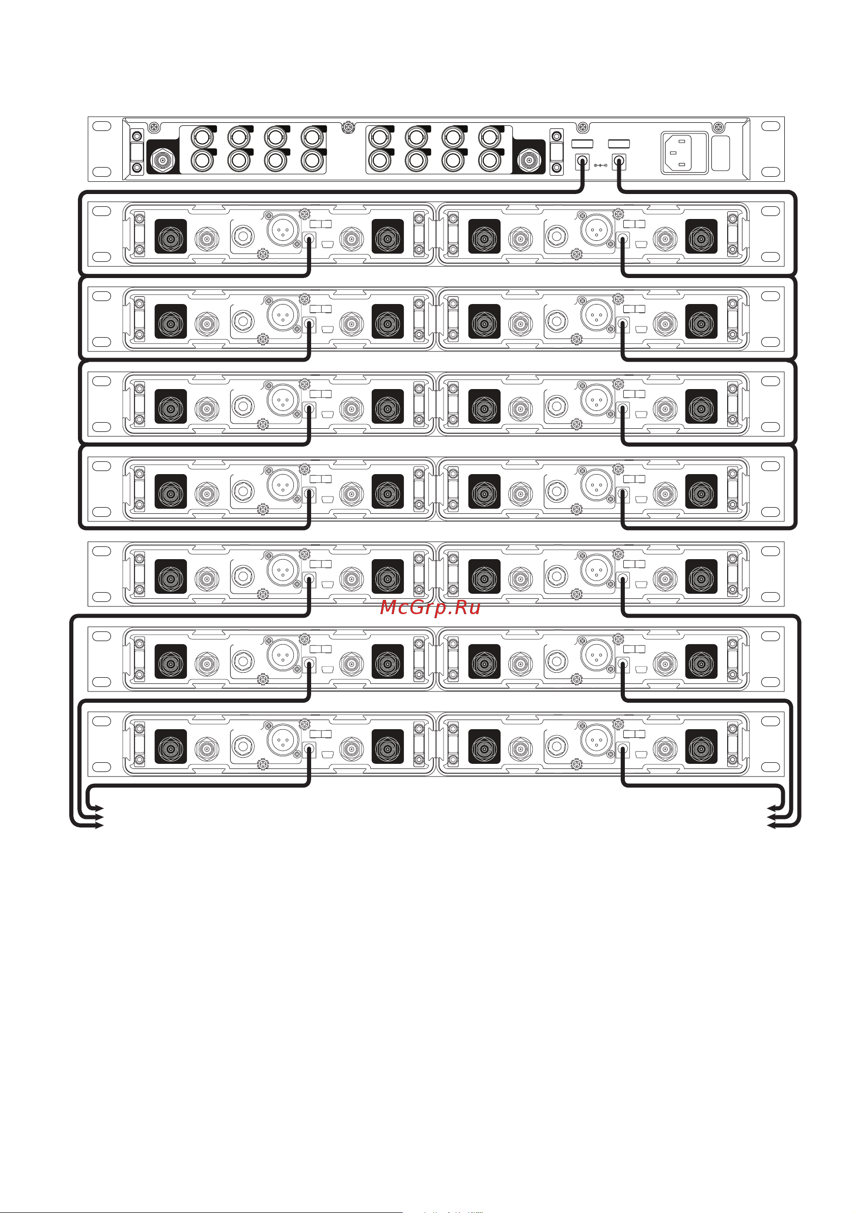 LINE 6 XD-AD8 Splitter [11/12] Powering wireless receivers