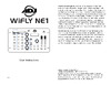 AMERICAN DJ WiFly NE1 Руководство по эксплуатации
