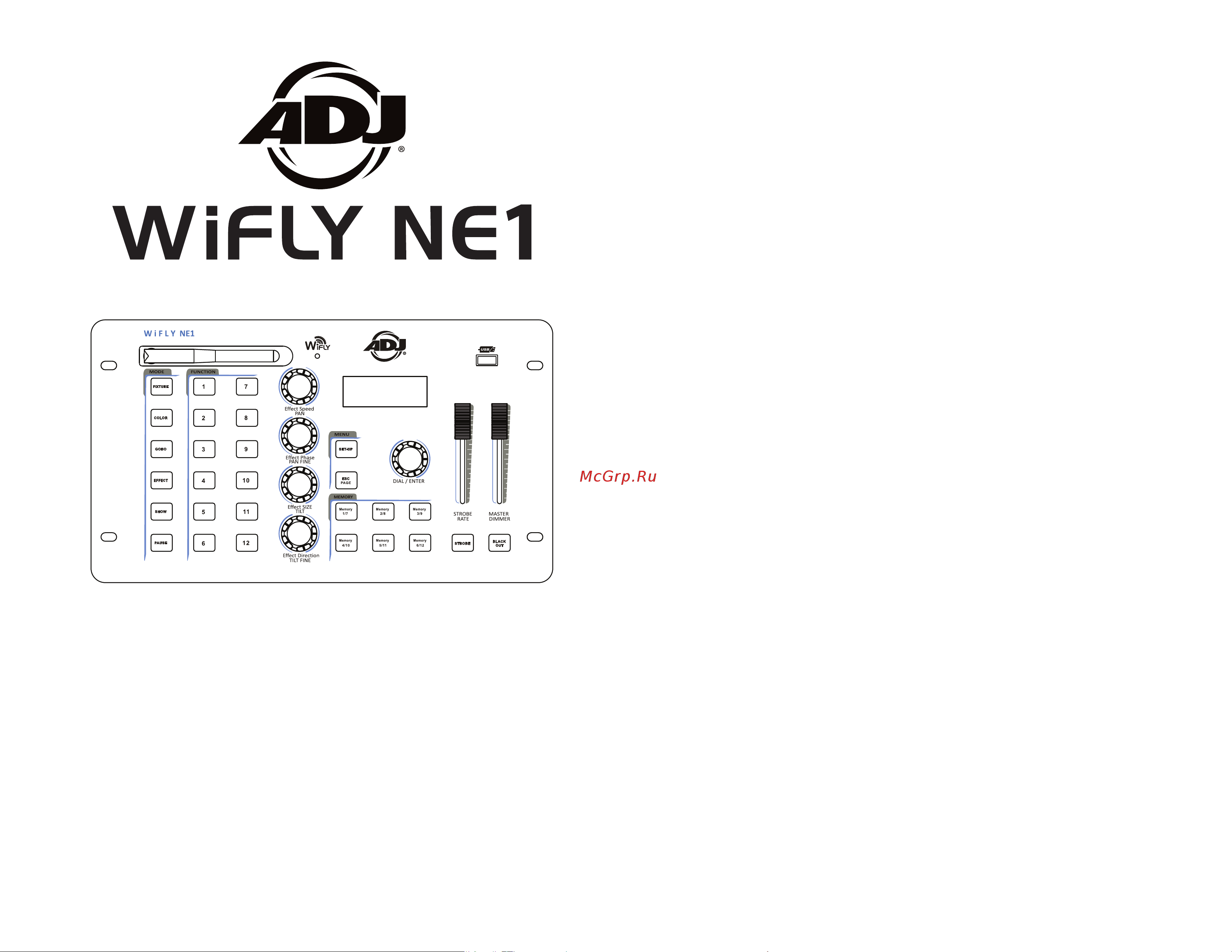 AMERICAN DJ WiFly NE1 Руководство по эксплуатации онлайн