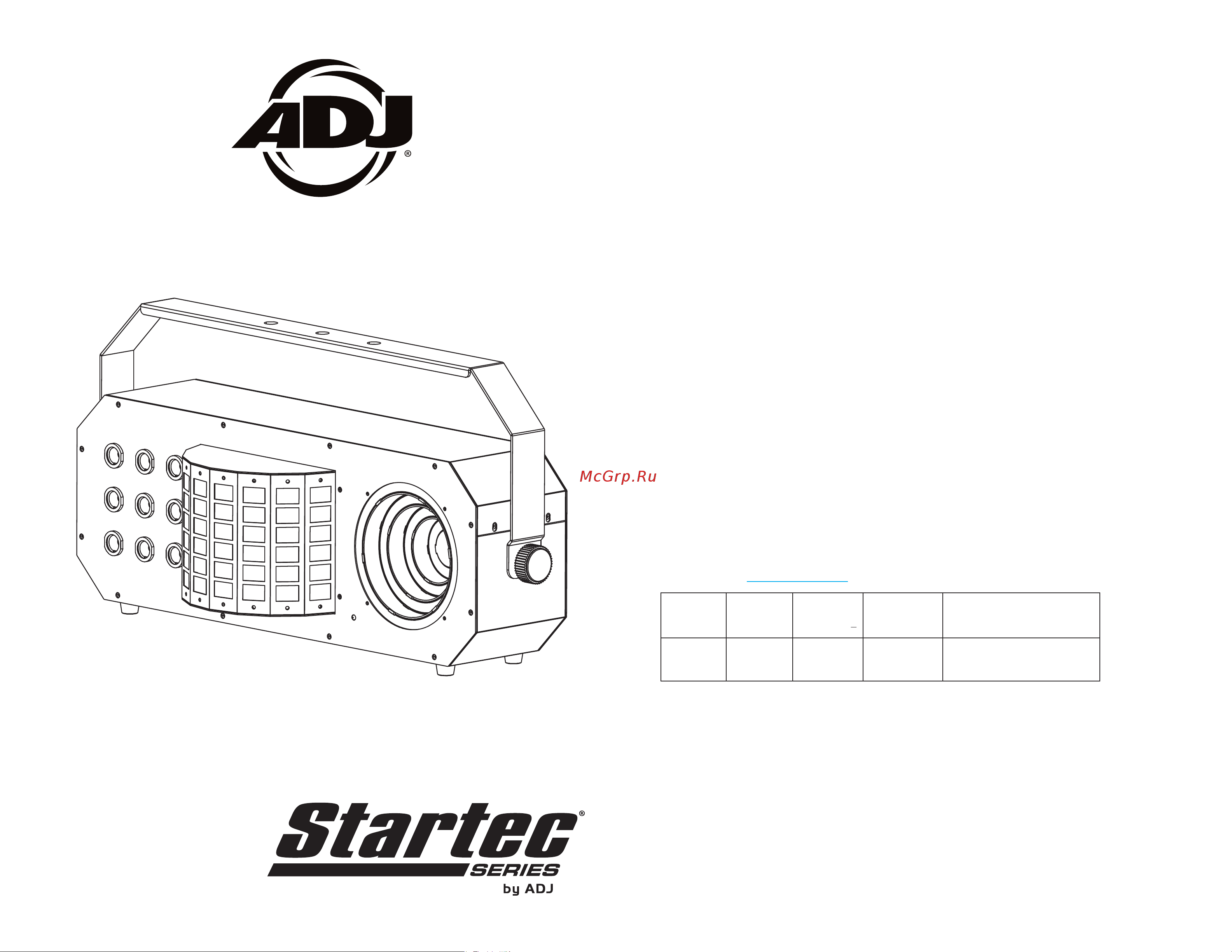 AMERICAN DJ BOOM BOX FX3 Руководство по эксплуатации онлайн