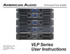 American Audio VLP300 Руководство по эксплуатации