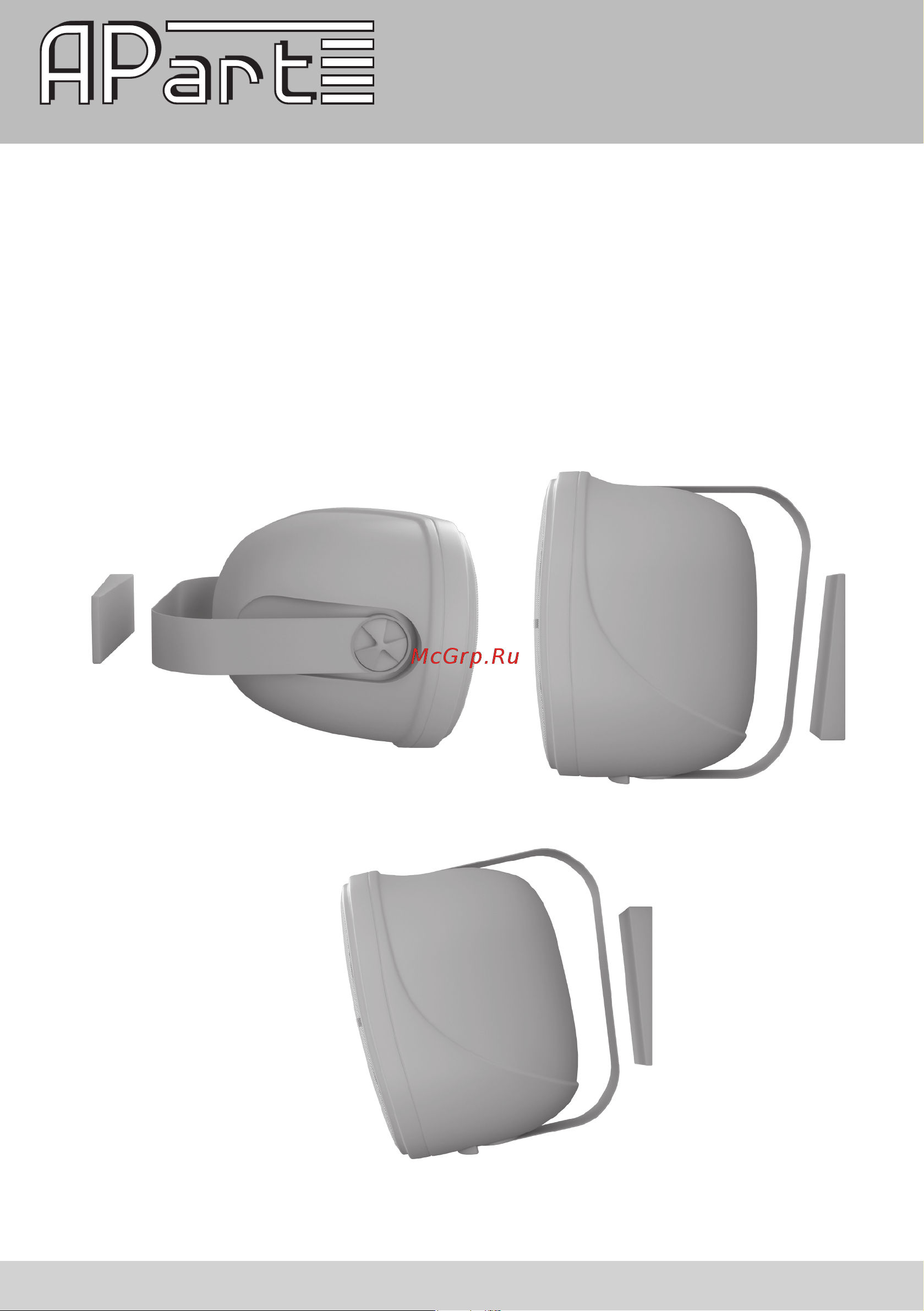 APart OVO5P-W [4/8] Mounting the speaker