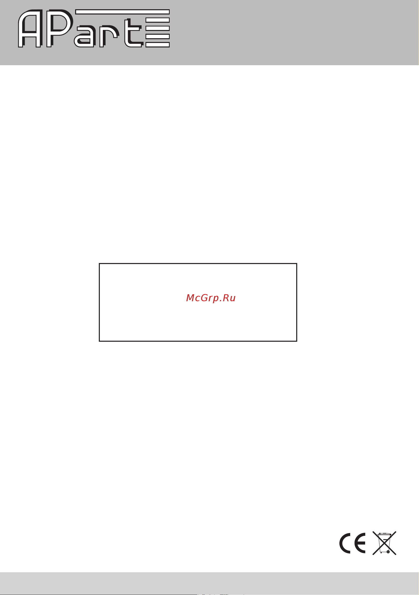 APart OVO5P-W [8/8] Www apart audio com