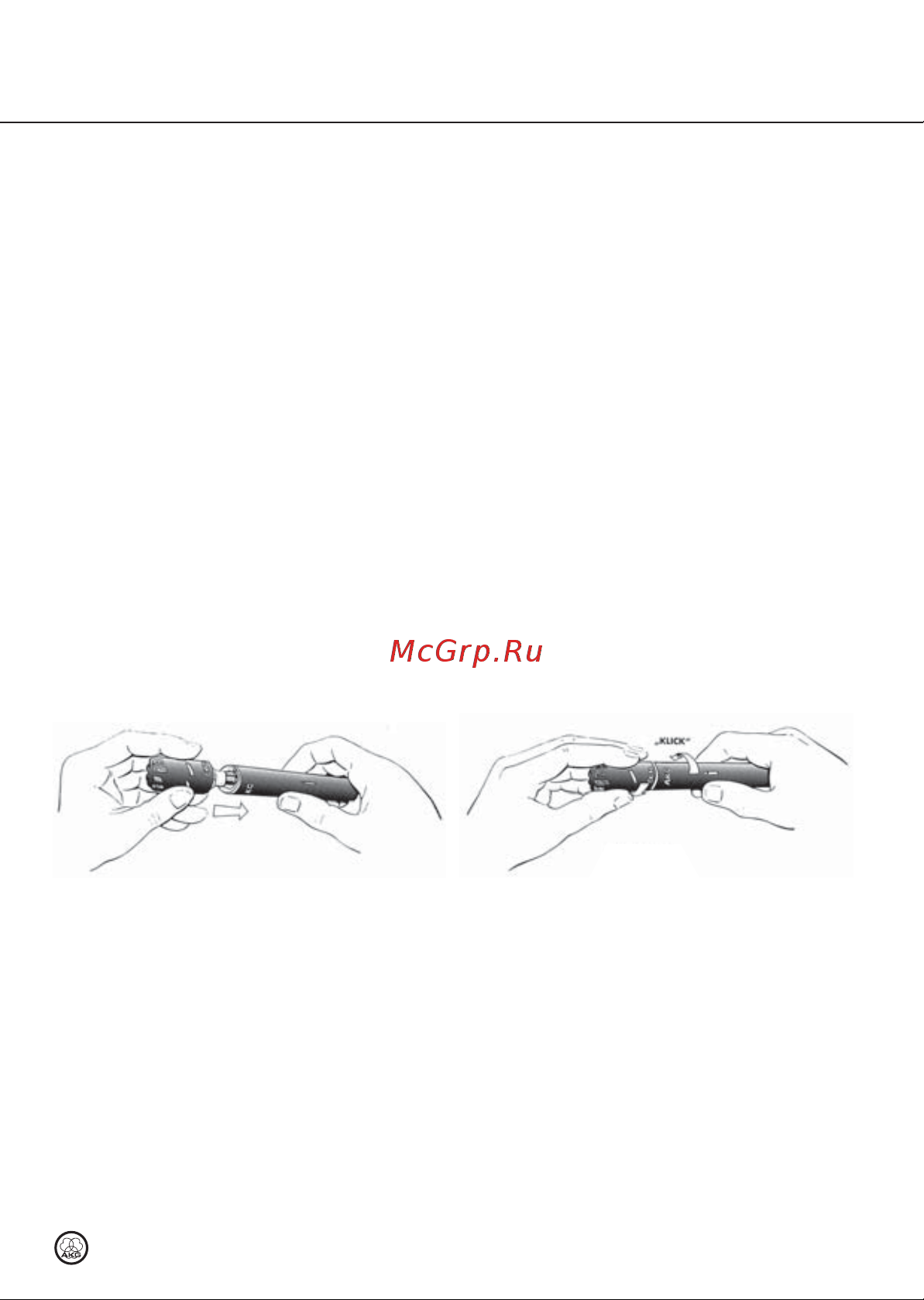AKG C391B [17/64] Application