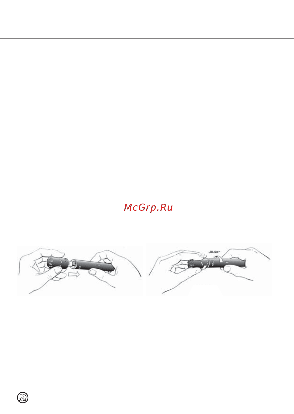 AKG C391B [37/64] Impiego
