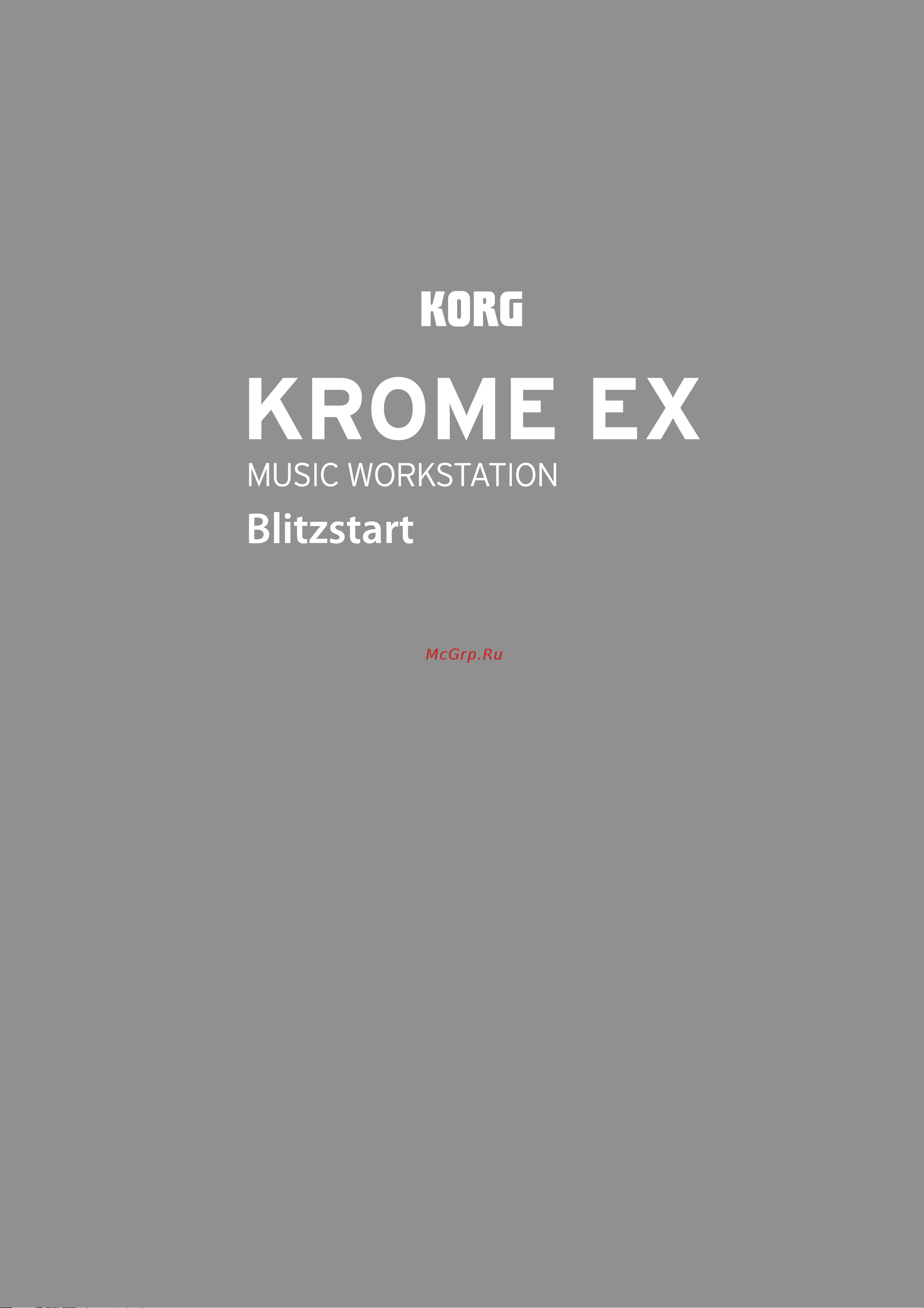 Korg Krome EX 61 [51/148] Deutsch