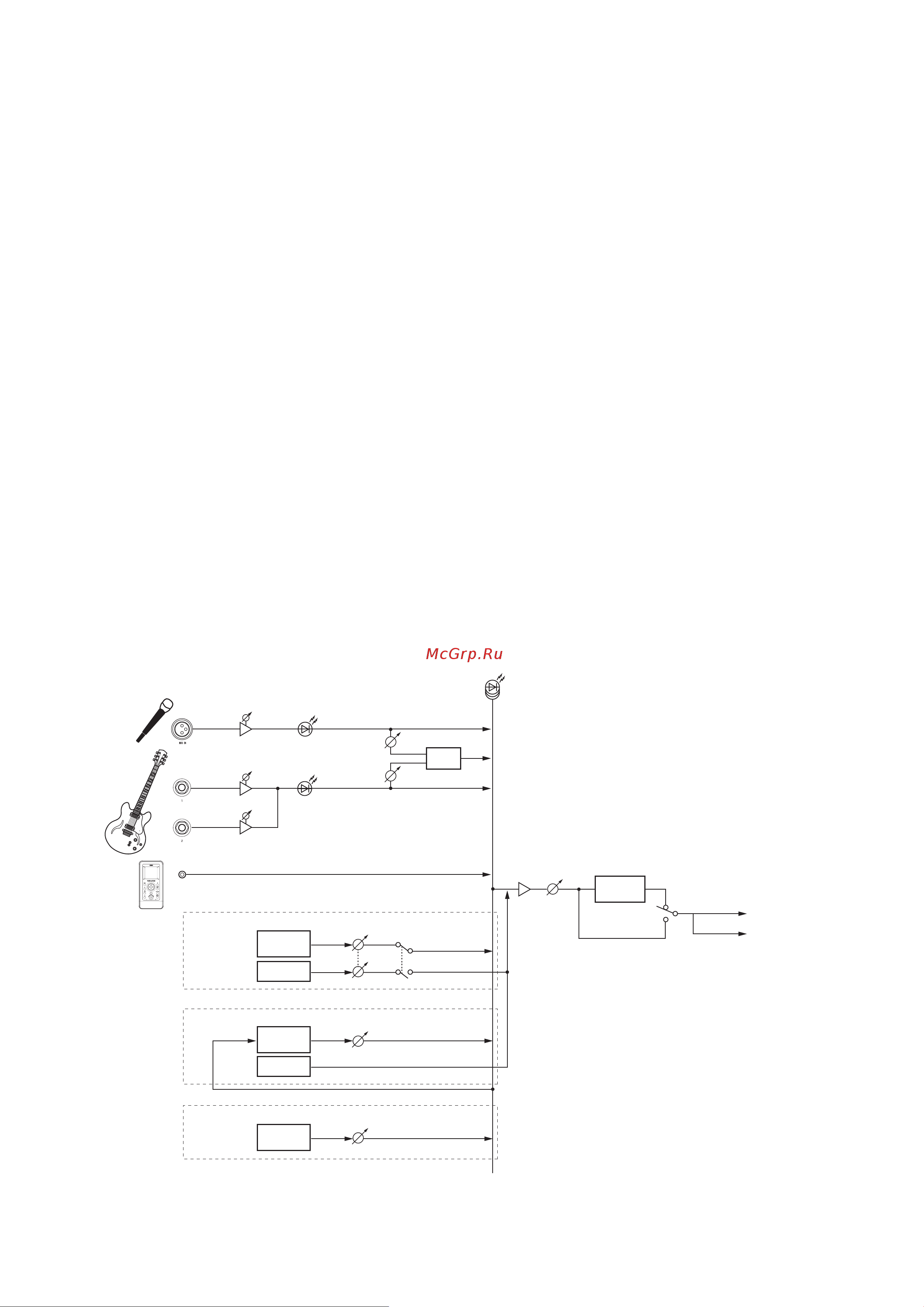 Korg KR-55 Pro [2/44] Signal path flux du signal signalfluss flujo de la señal