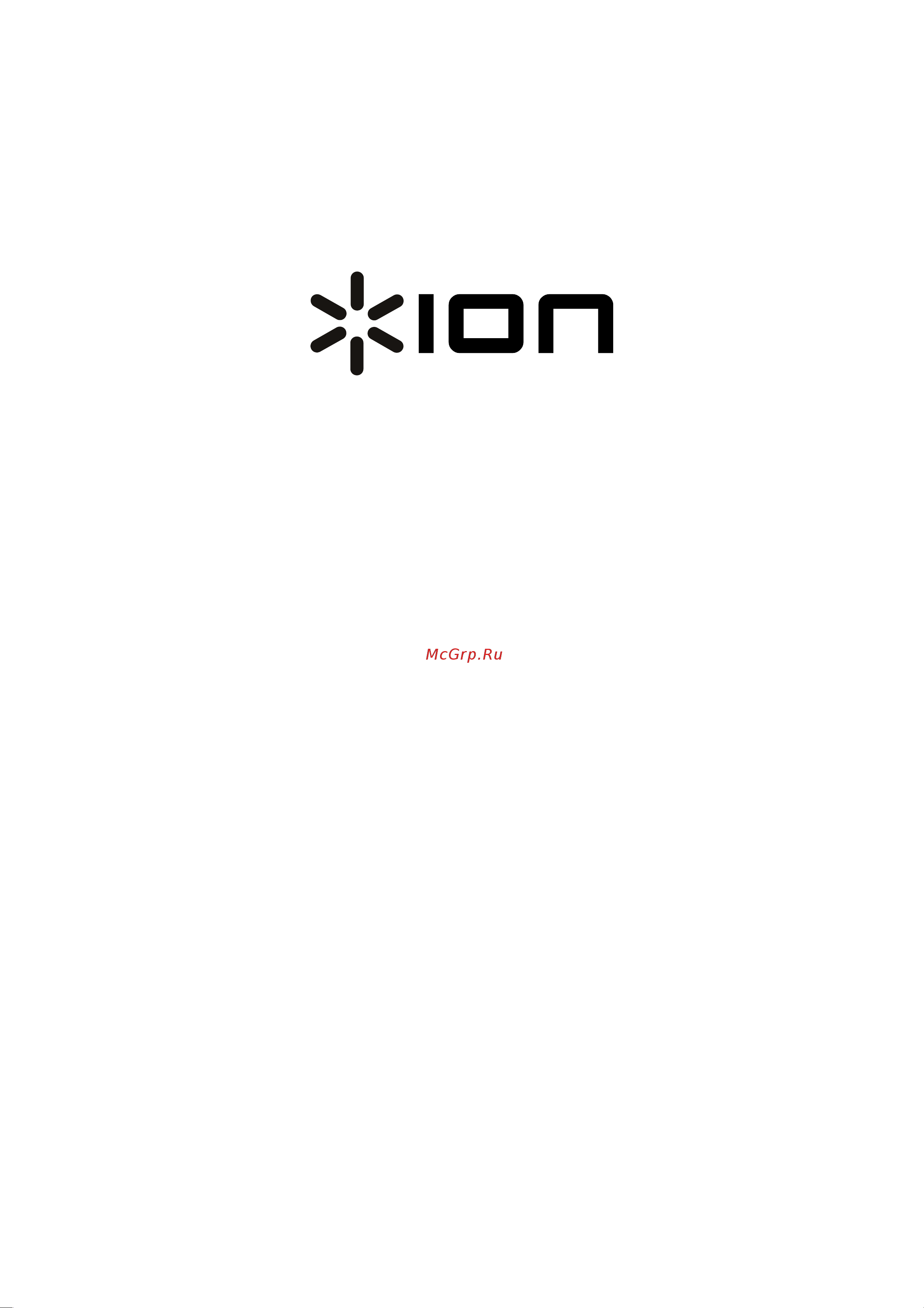 Ion AUDIO AIR LP Руководство по эксплуатации онлайн