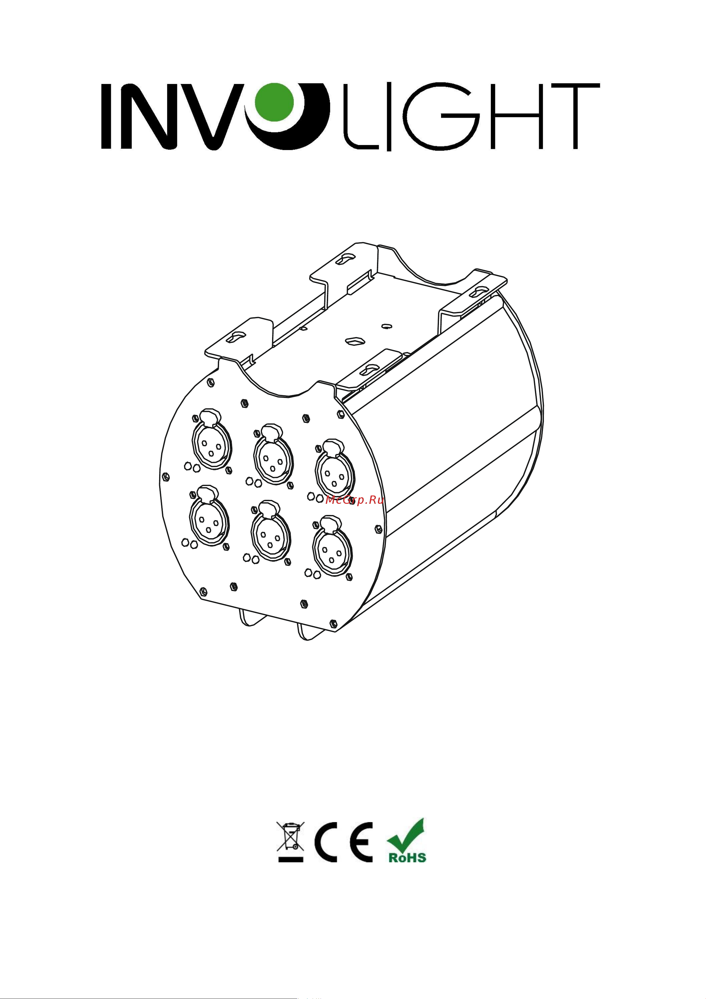 Involight DMXS6 Руководство по эксплуатации онлайн