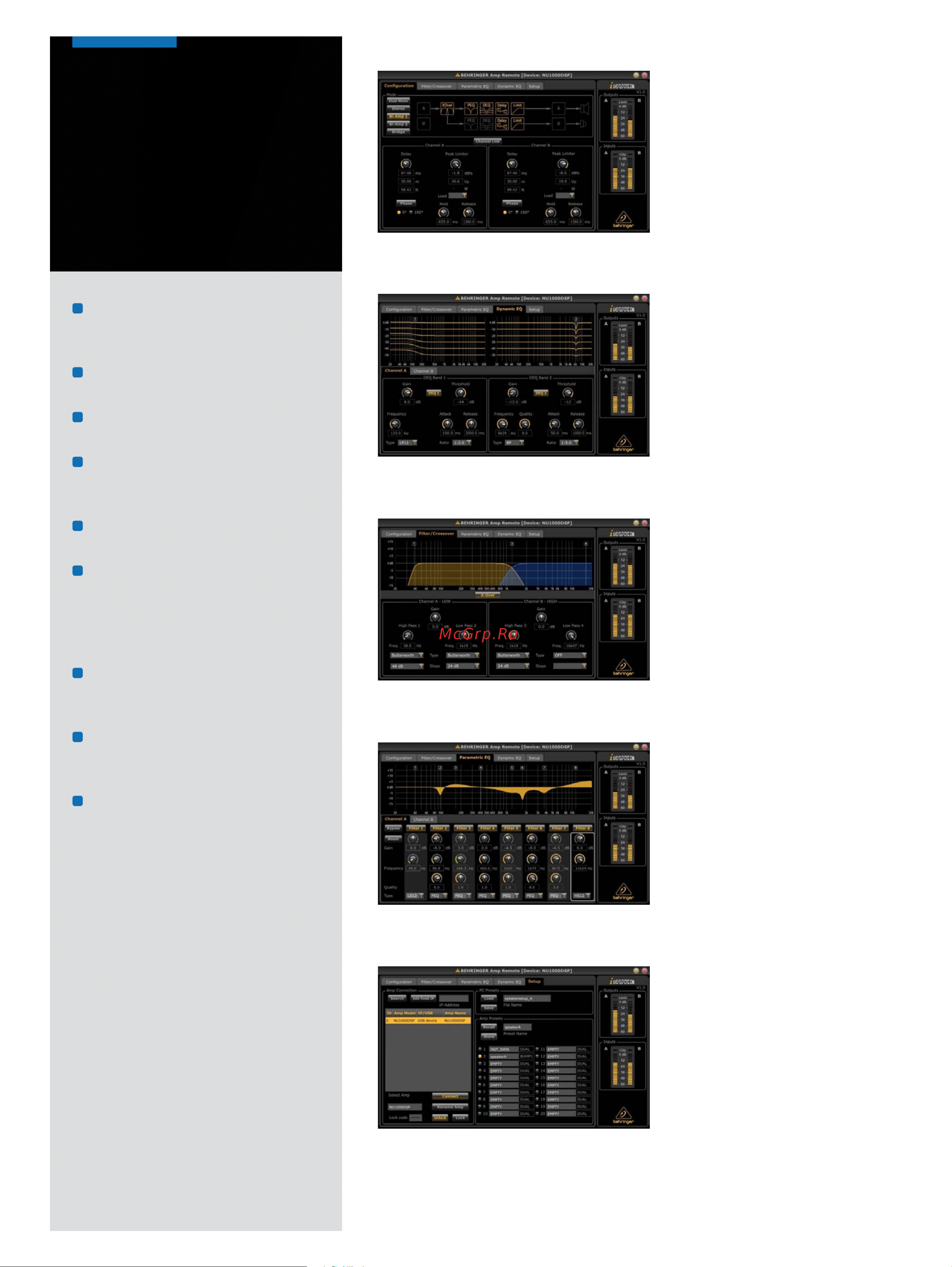 Behringer NU3000DSP [4/11] Inuke nu12000dsp nu6000dsp nu3000dsp nu1000dsp nu12000 nu6000 nu3000 nu1000