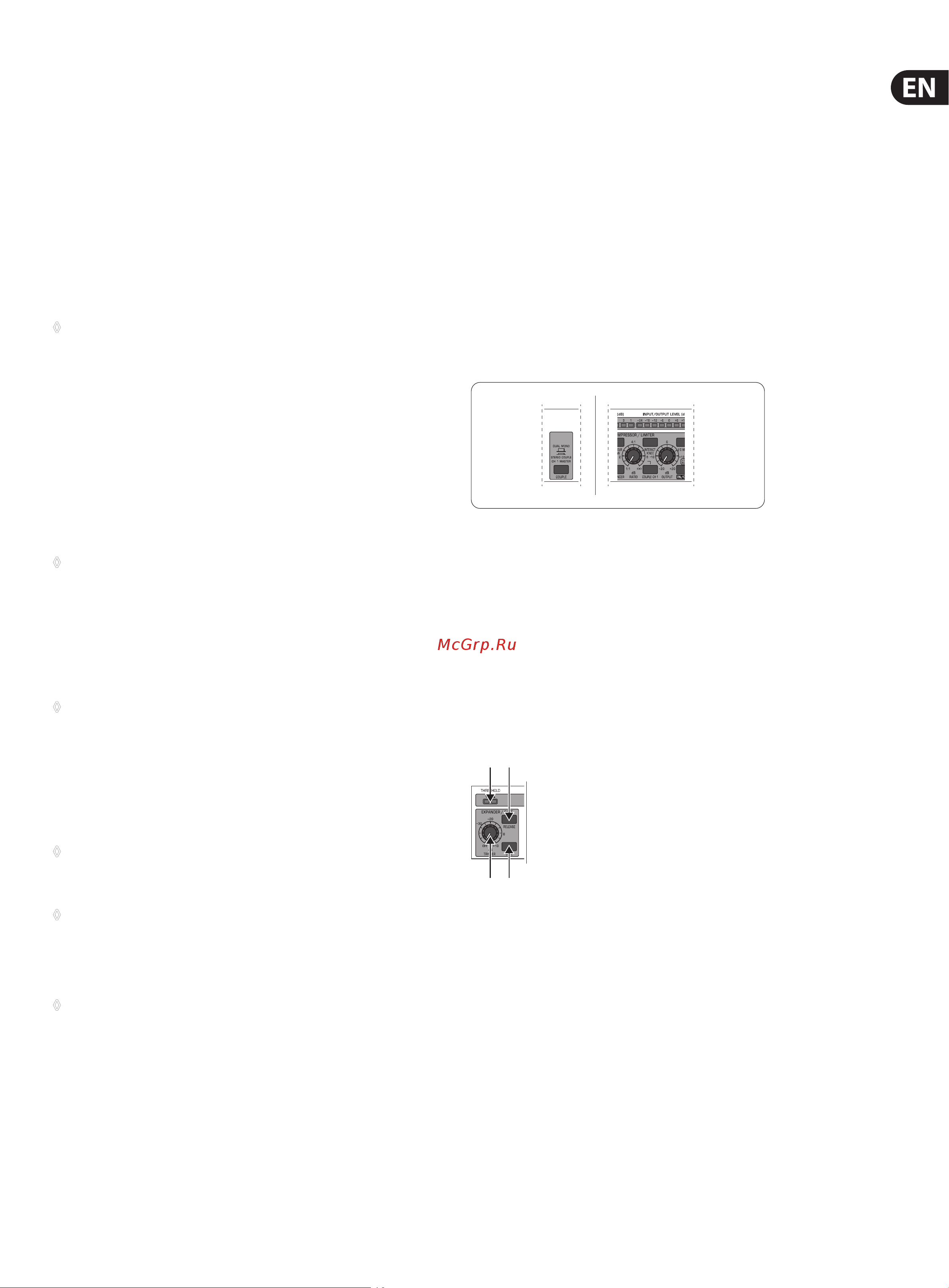 Behringer MDX1600 [5/13] Control elements and connectors