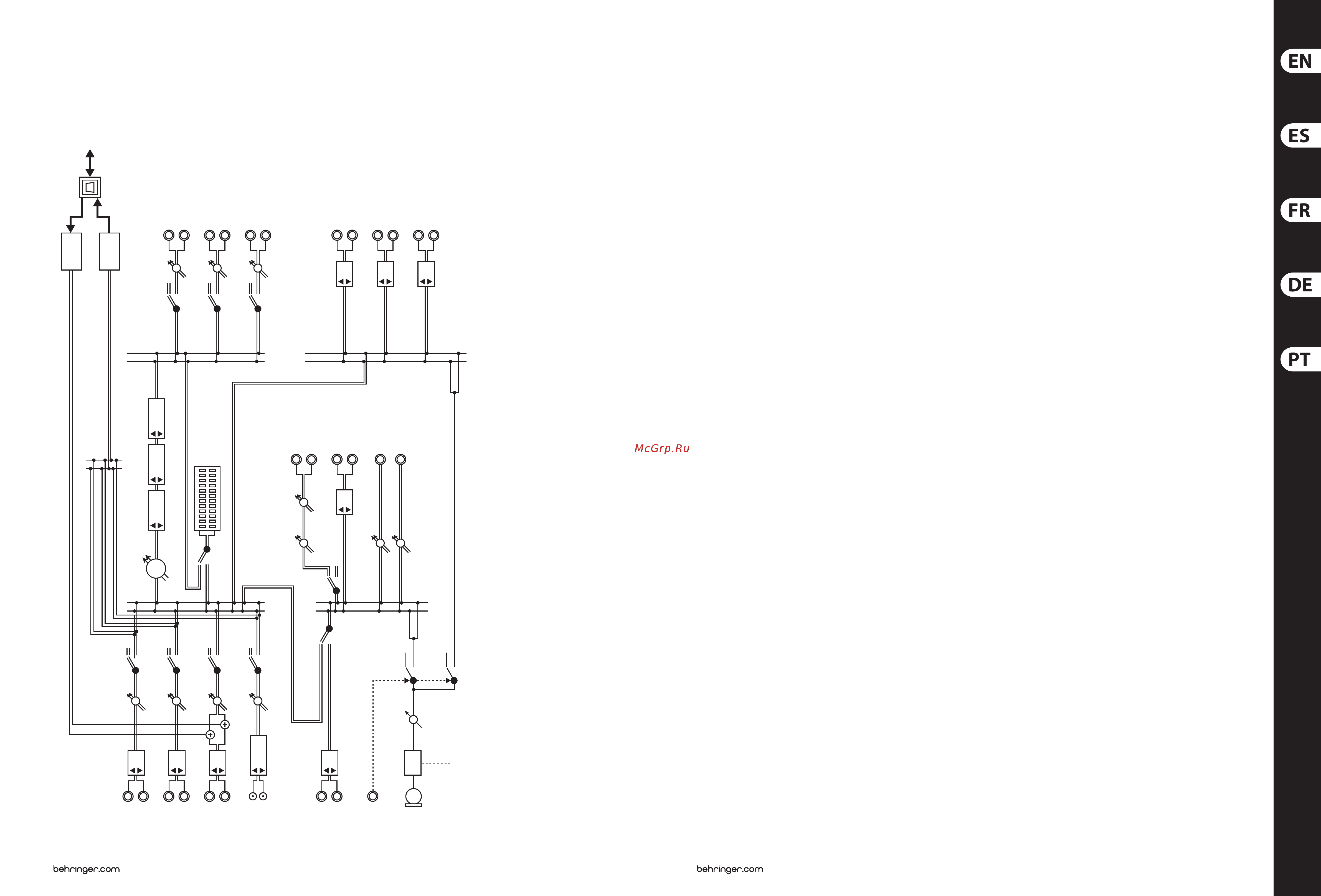 Behringer CONTROL1USB [16/23] Xenyx control1usb block diagram