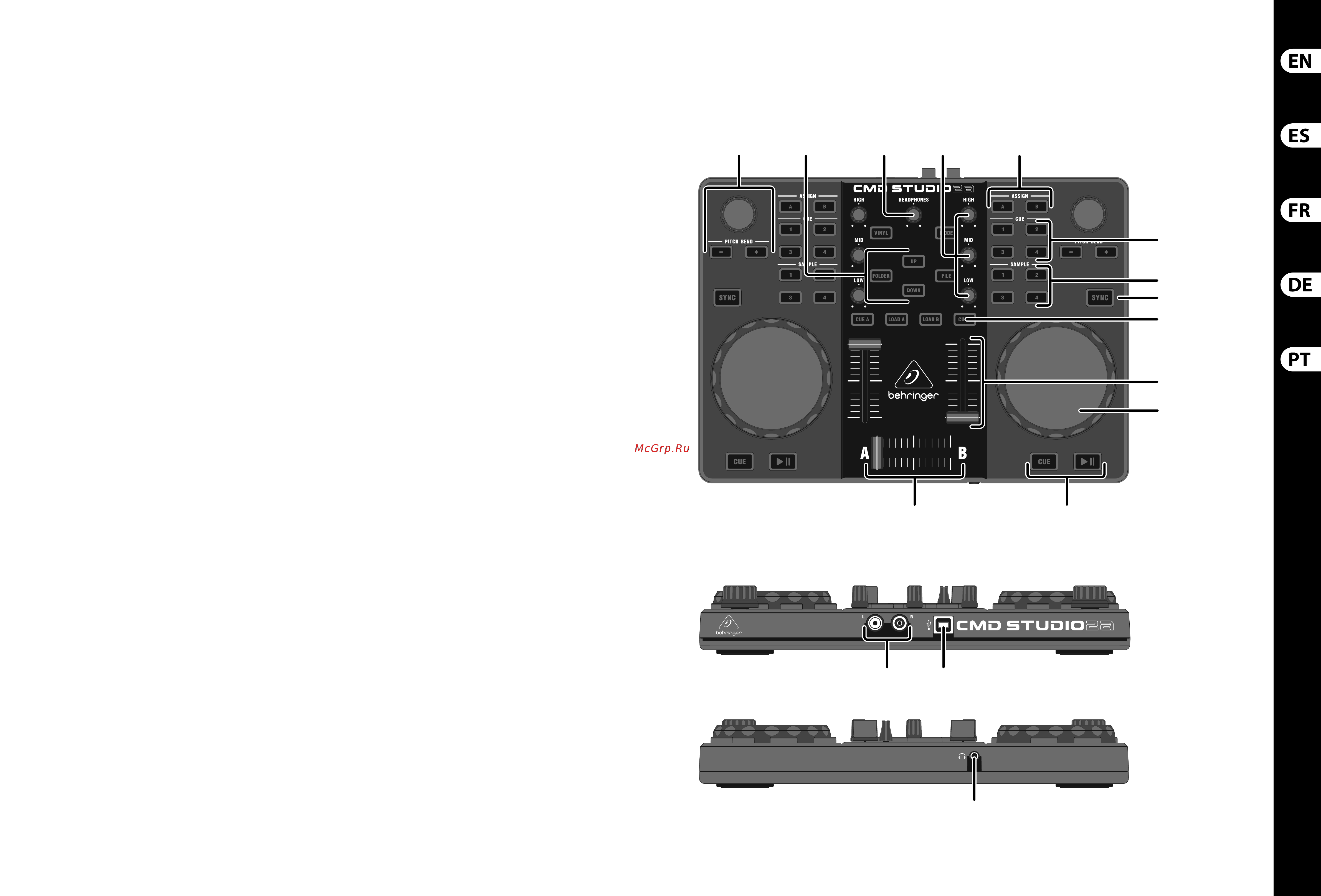 Behringer CMD STUDIO 2A [6/11] Step 2 controls