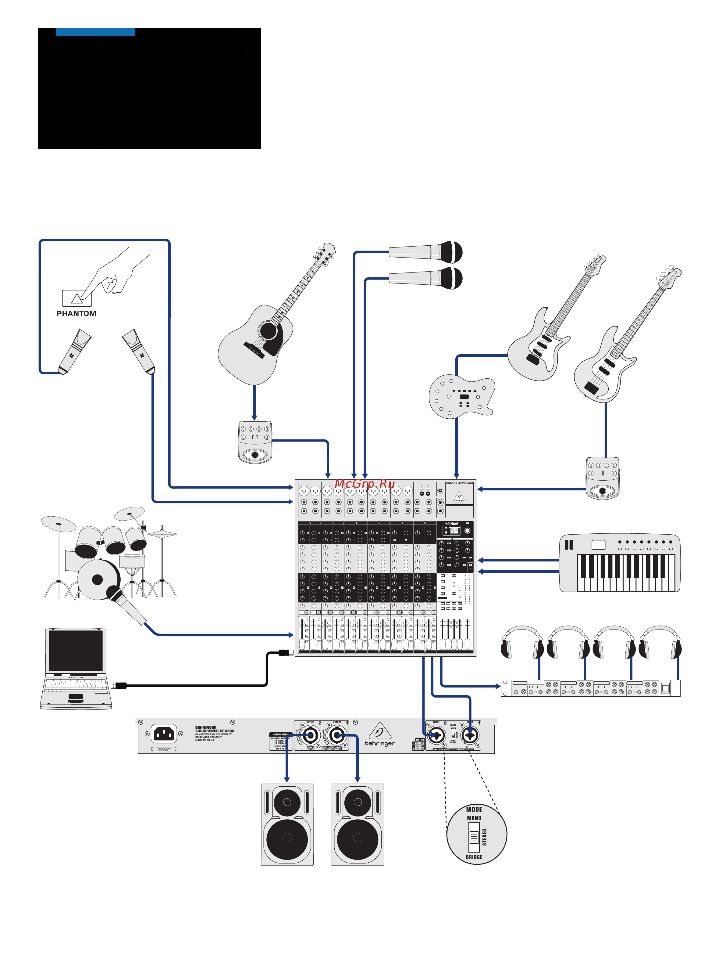 Behringer EPQ1200 [5/9] Europower epq2000 epq1200 epq900 epq450 epq304