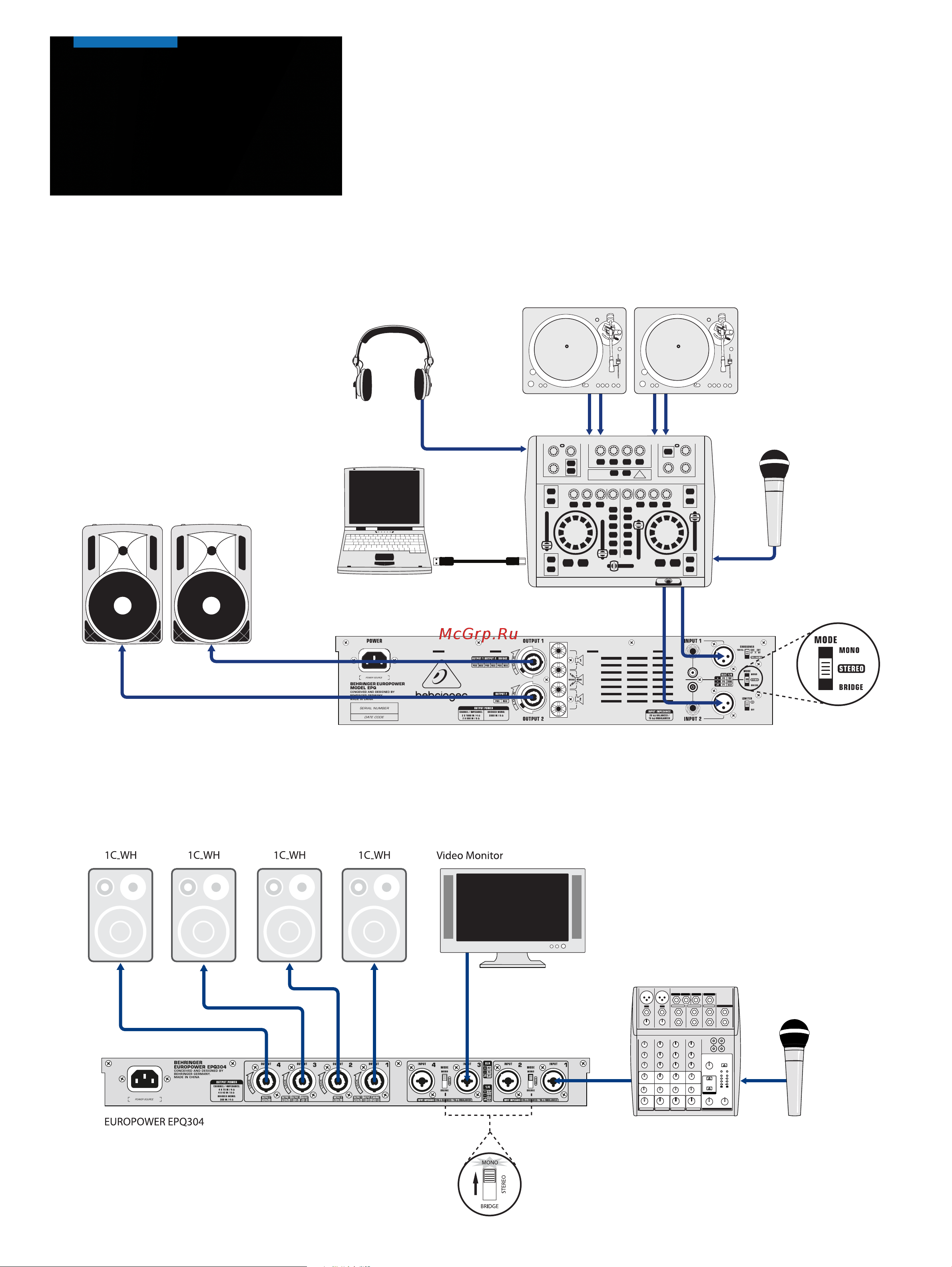 Behringer EPQ1200 [6/9] Europower epq2000 epq1200 epq900 epq450 epq304