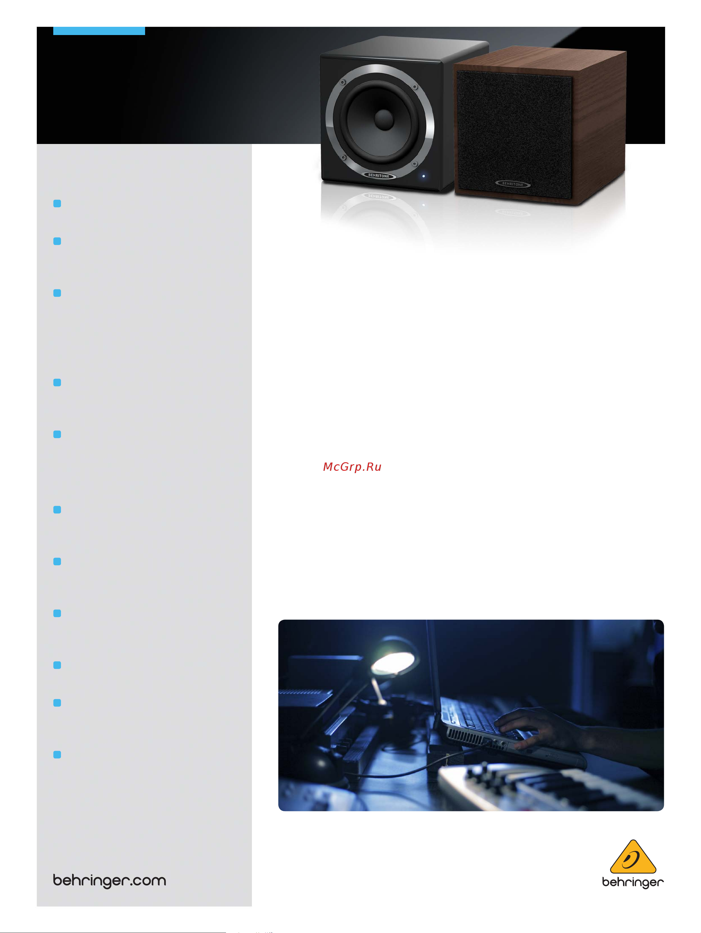 Behringer C5A Руководство по эксплуатации онлайн