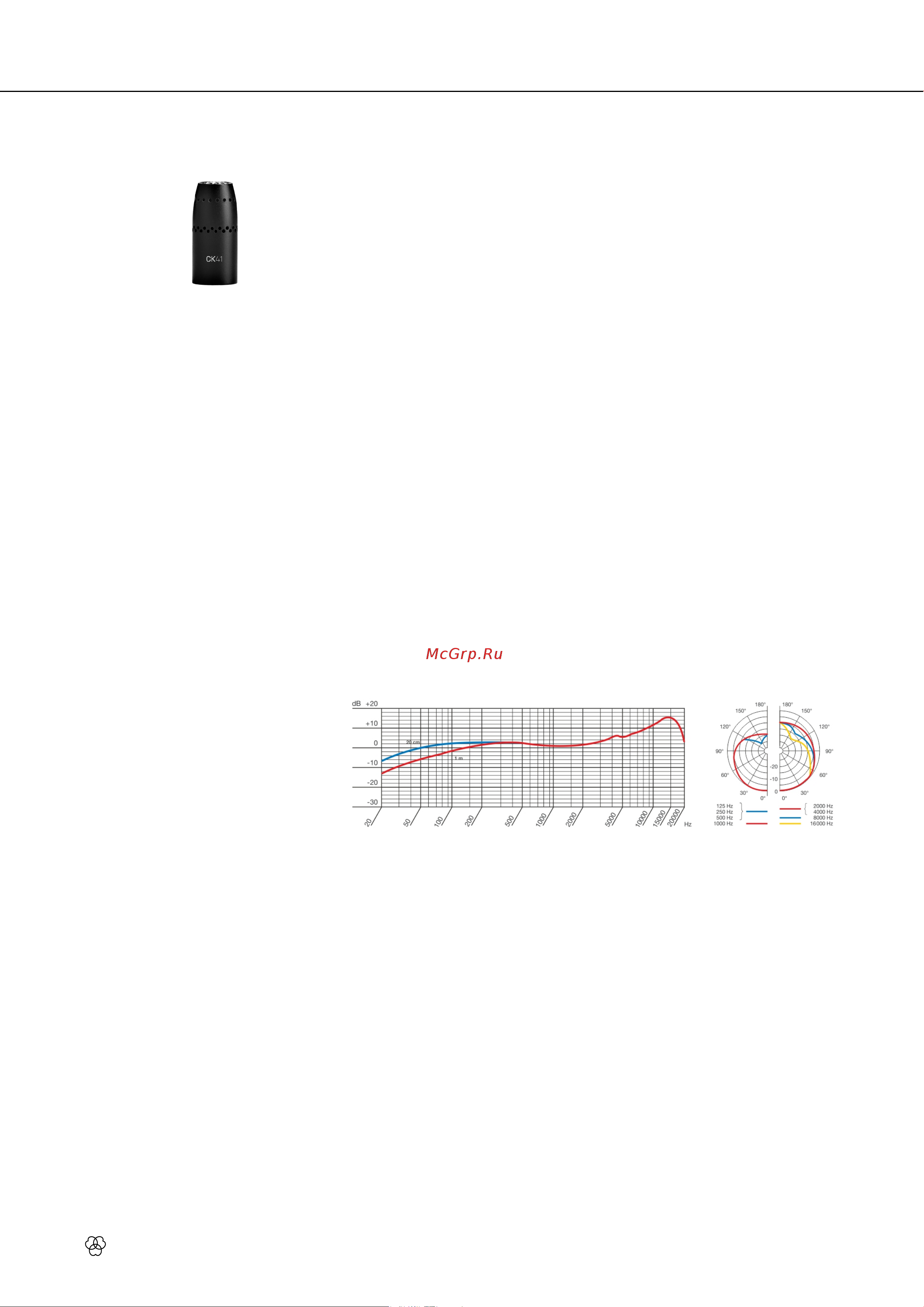 AKG CK41 Руководство по эксплуатации онлайн [9/26] 758476