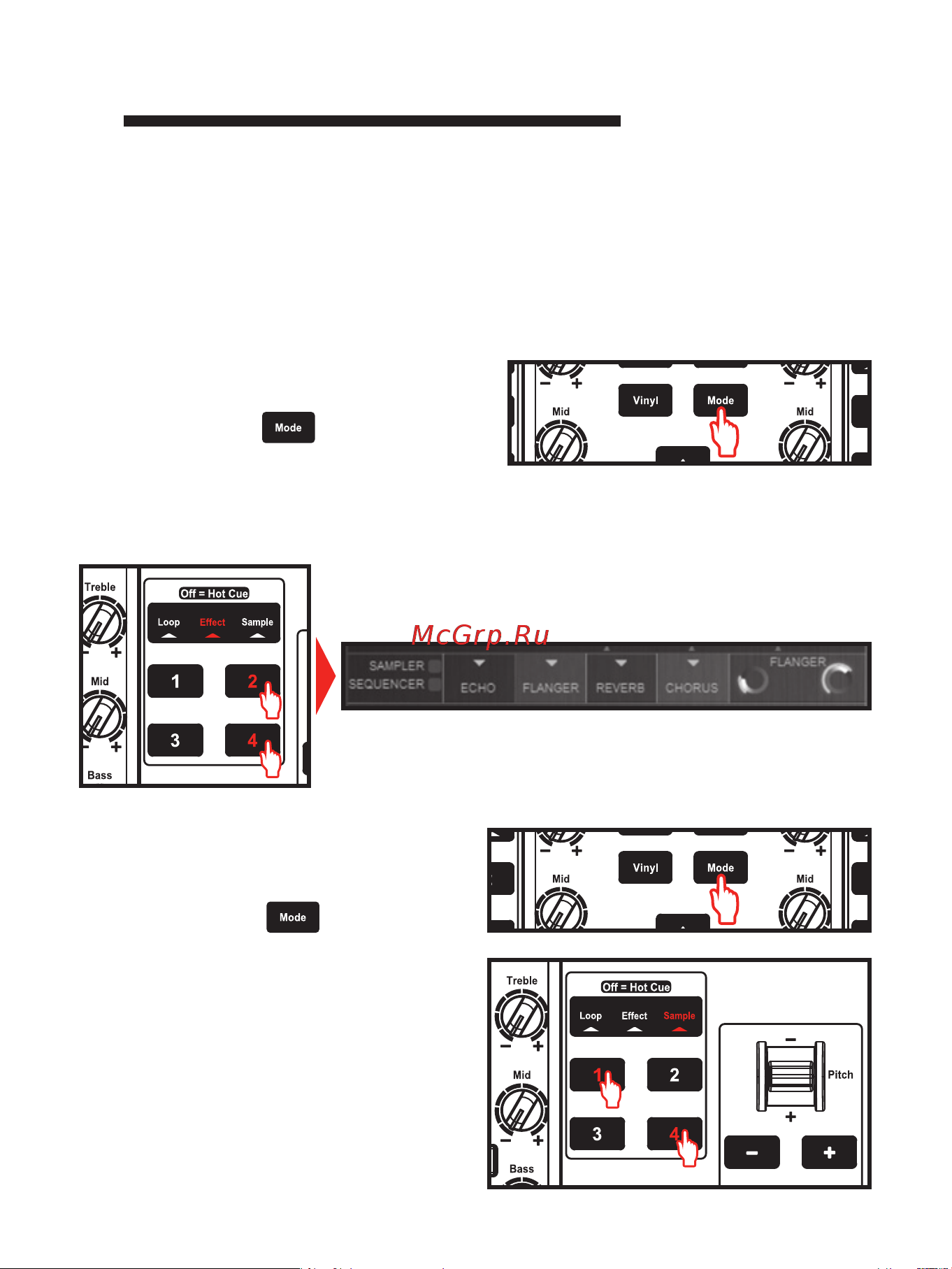 Hercules DJ Control Instinct S Series [10/13] Эффекты циклы и сэмплы